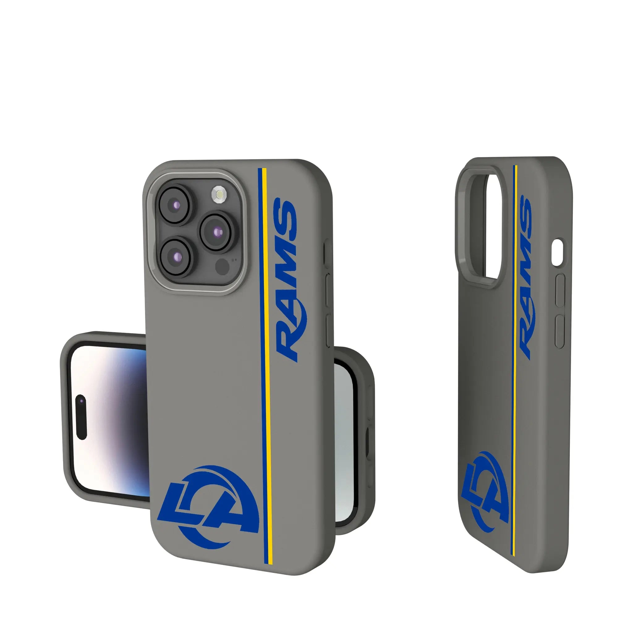 Los Angeles Rams Sidebar iPhone Soft Touch Phone Case for Apple iPhone