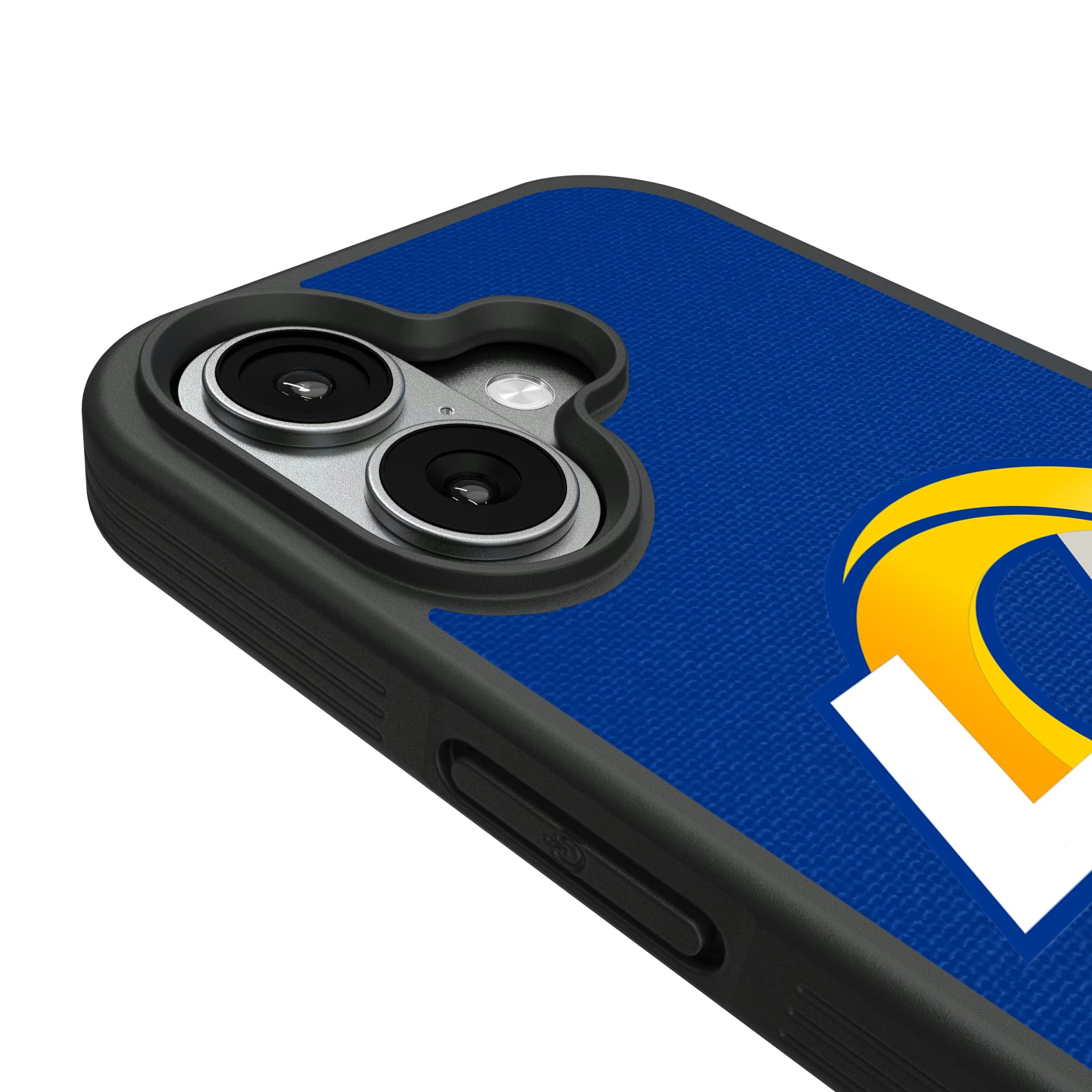 Los Angeles Rams Stripe iPhone Bump Phone Case for Apple iPhone - Detail#Device_iPhone 17