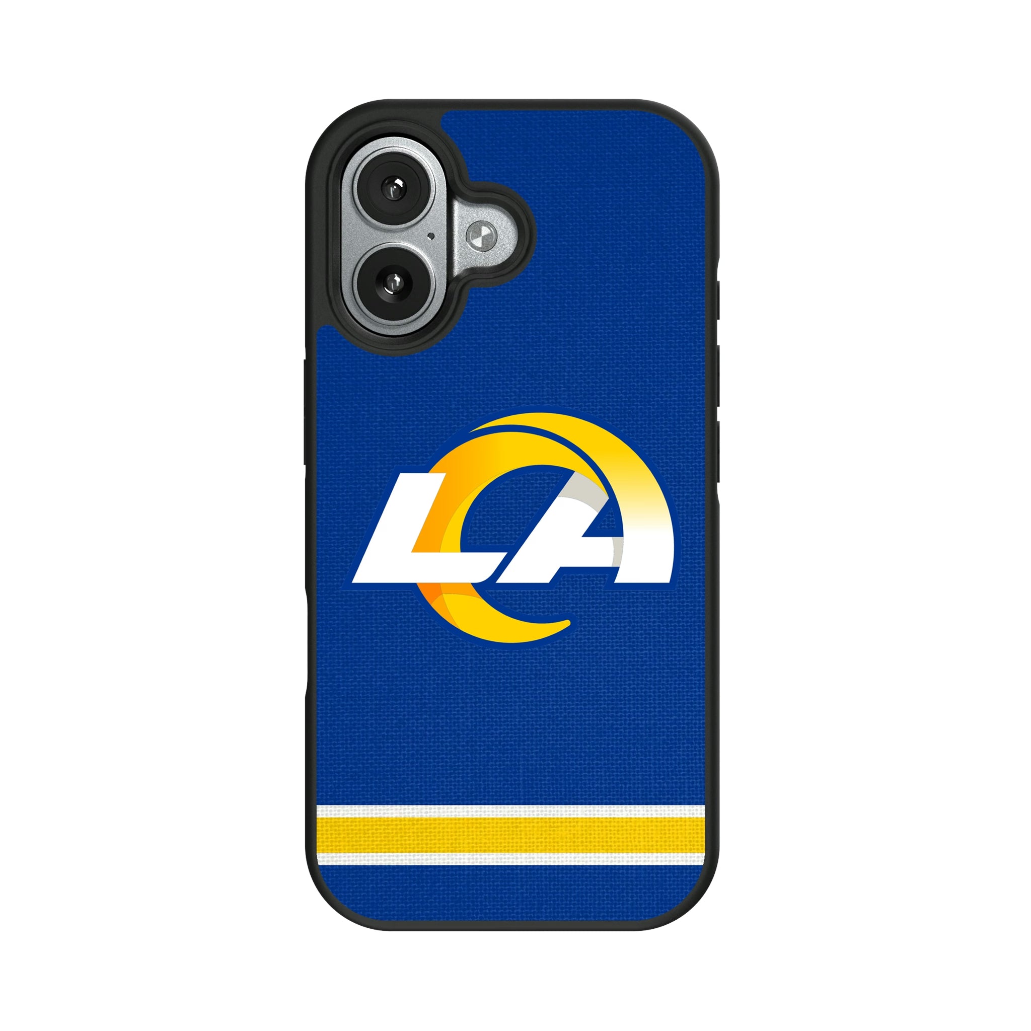 Los Angeles Rams Stripe iPhone Bump Phone Case for Apple iPhone#Device_iPhone 17