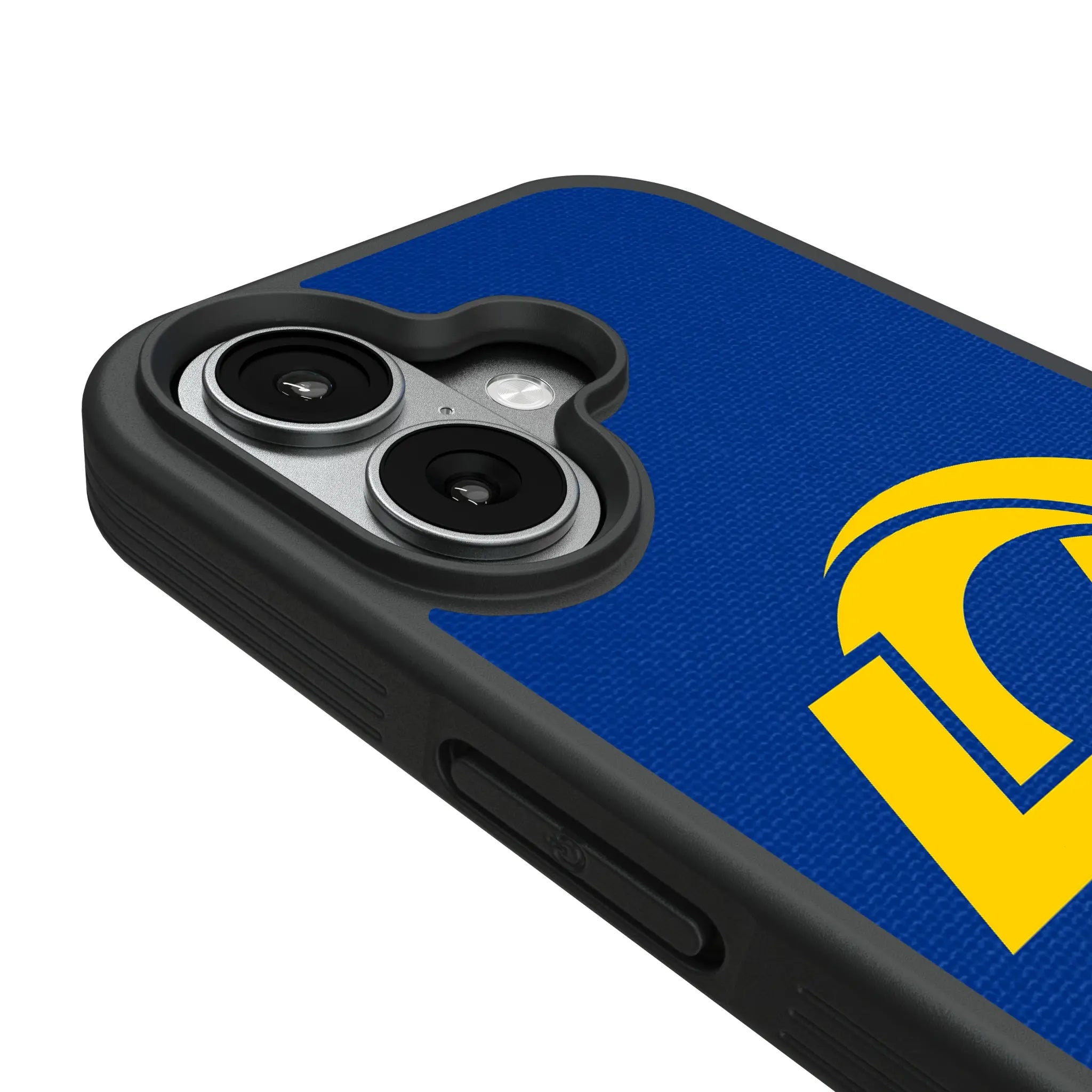Los Angeles Rams Stripe iPhone Bump Phone Case for Apple iPhone - Detail#Device_iPhone 17
