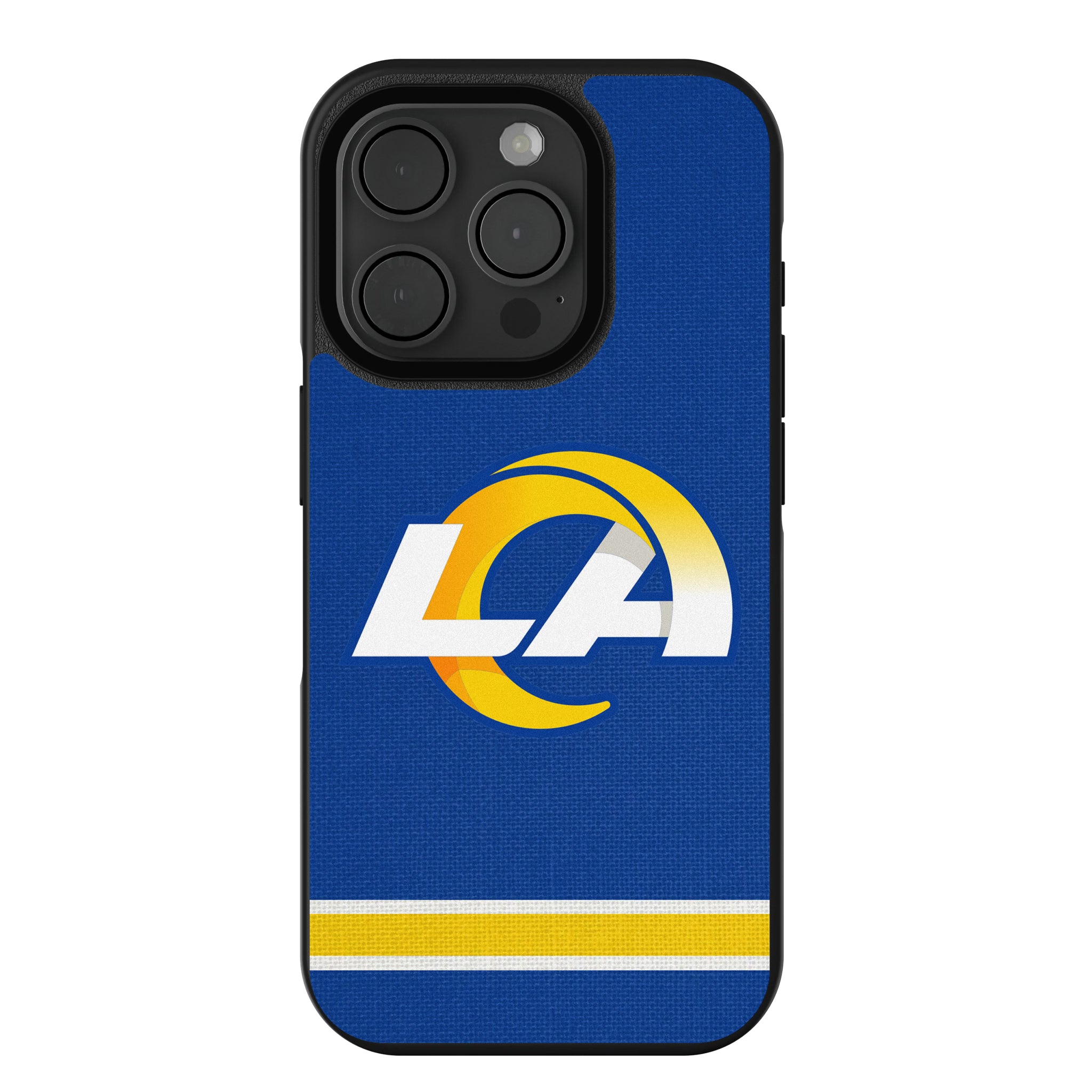 Los Angeles Rams Stripe iPhone Bump Phone Case for Apple iPhone