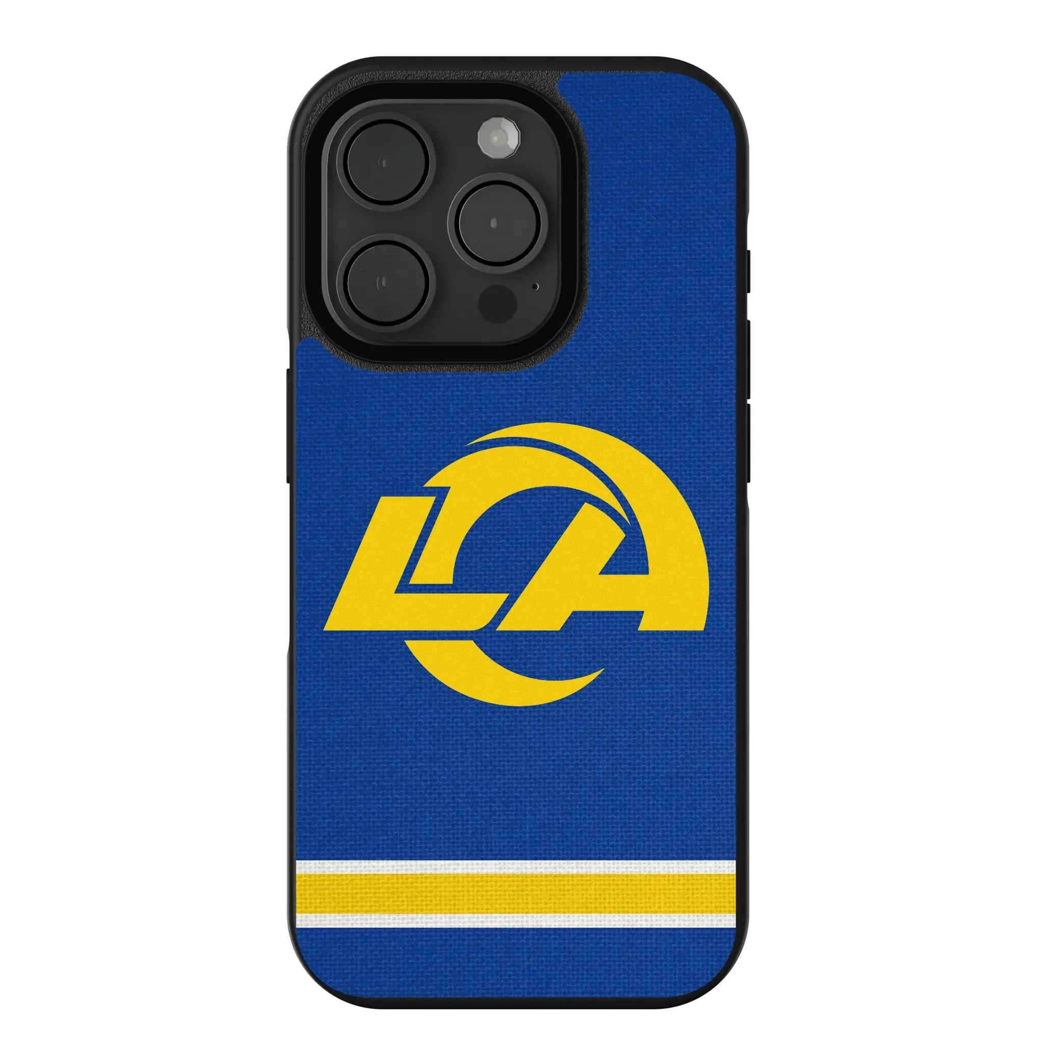 Los Angeles Rams Stripe iPhone Bump Phone Case for Apple iPhone
