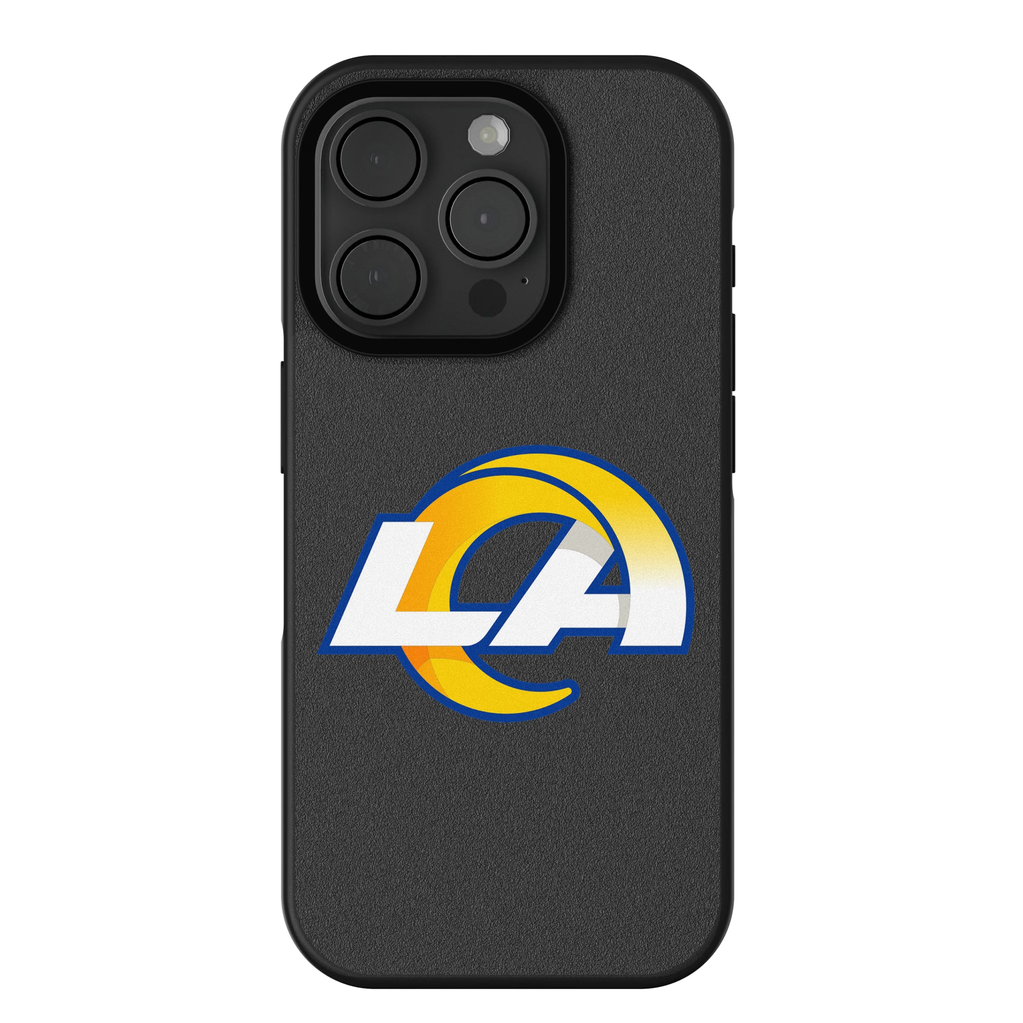 Los Angeles Rams Text Backdrop iPhone Bump Phone Case for Apple iPhone