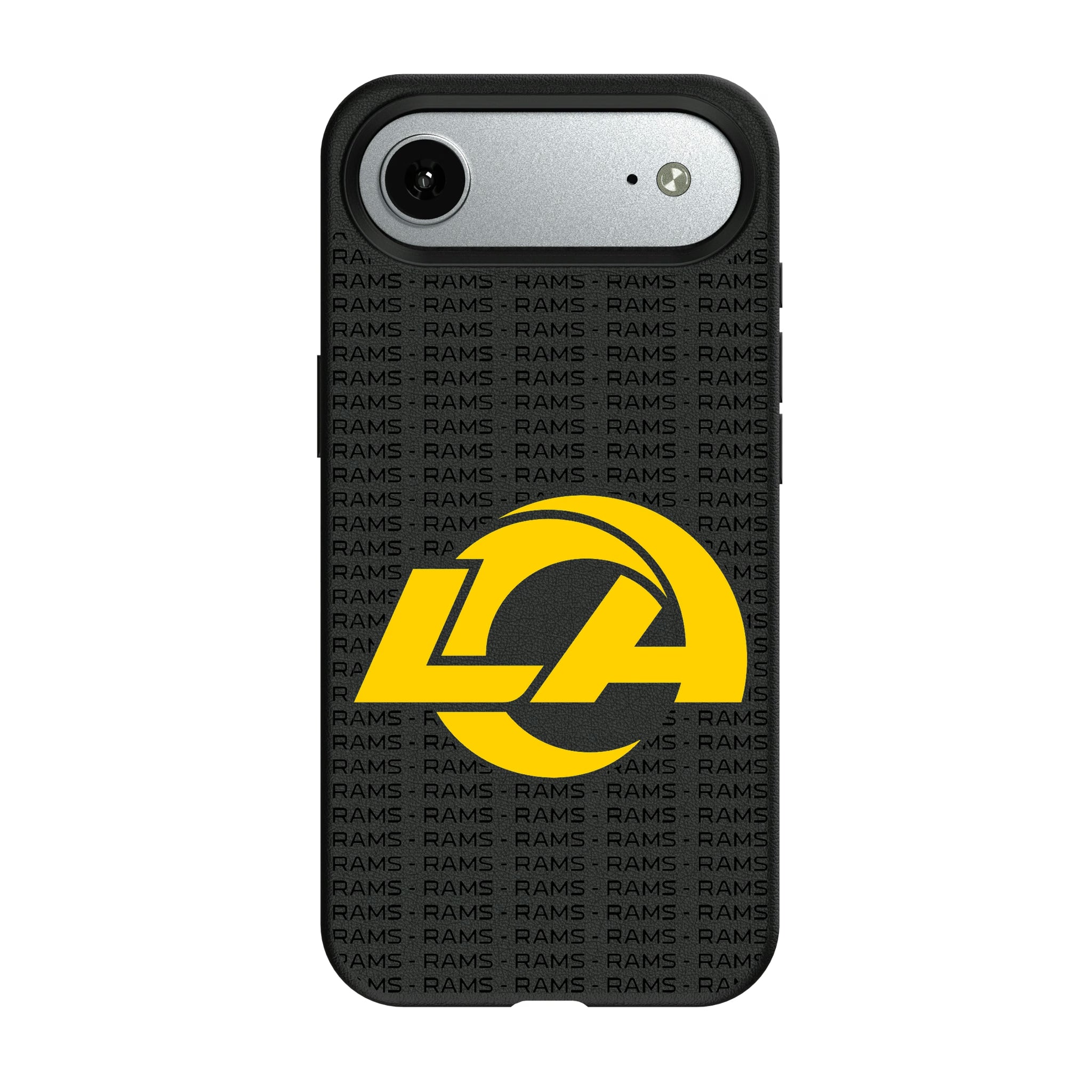 Los Angeles Rams Text Backdrop iPhone MagSafe Compatible Phone Case for Apple iPhone#Device_iPhone Air