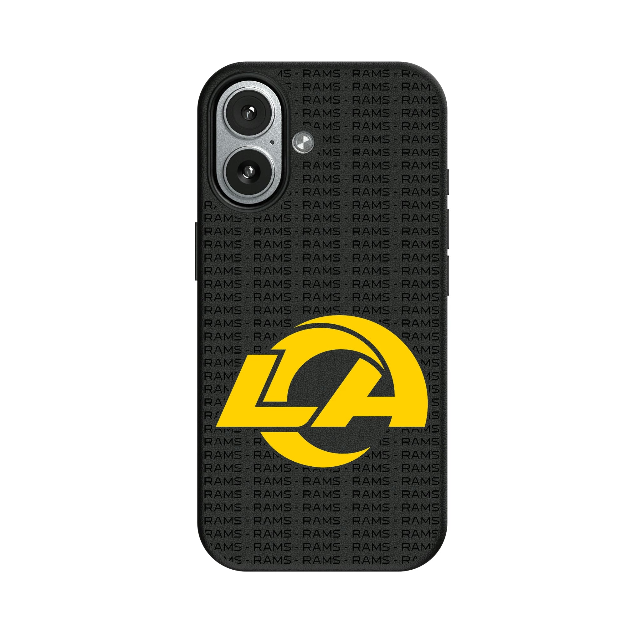 Los Angeles Rams Text Backdrop iPhone MagSafe Compatible Phone Case for Apple iPhone#Device_iPhone 17