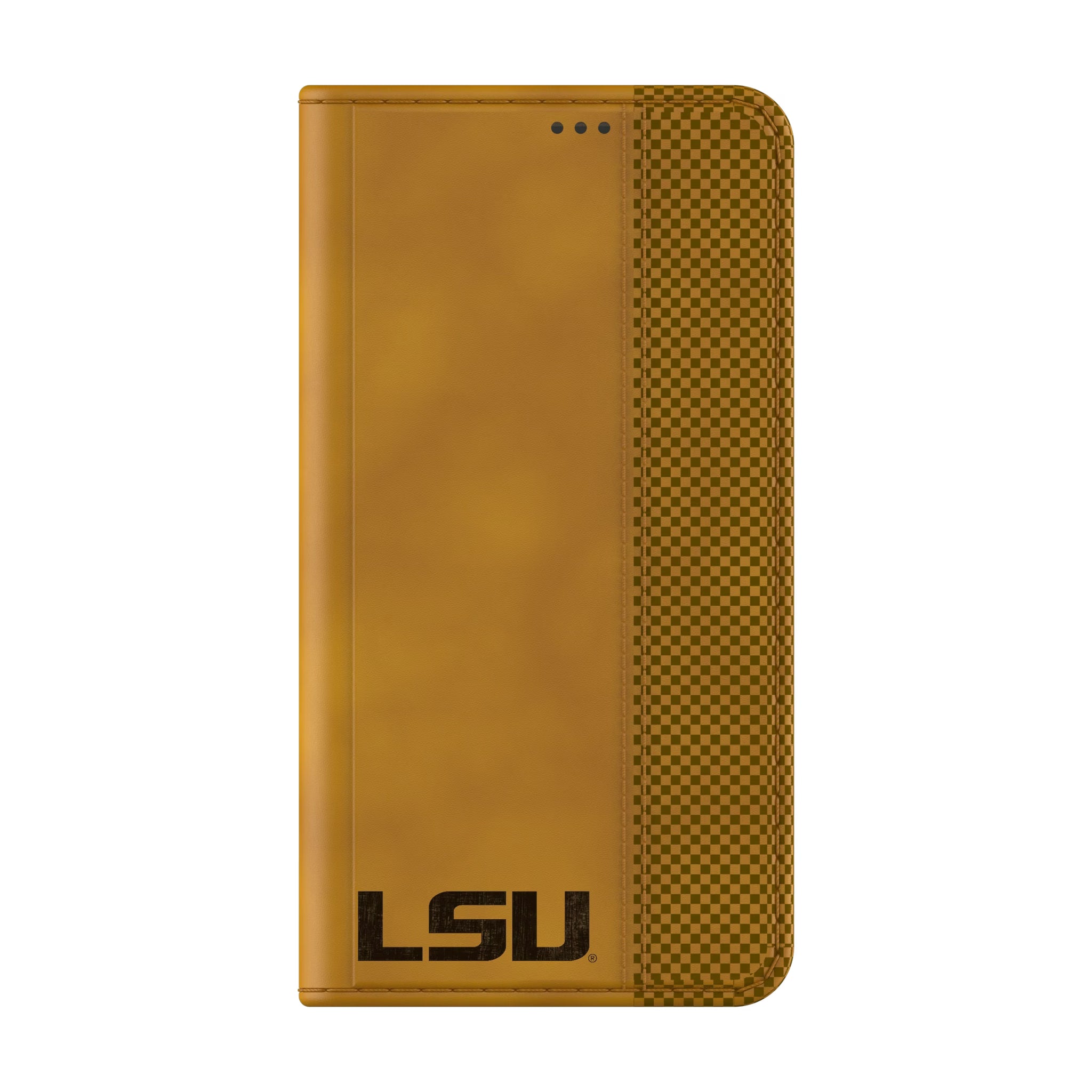 Louisiana State University Tigers Burn Galaxy Folio Phone Case for Samsung Galaxy