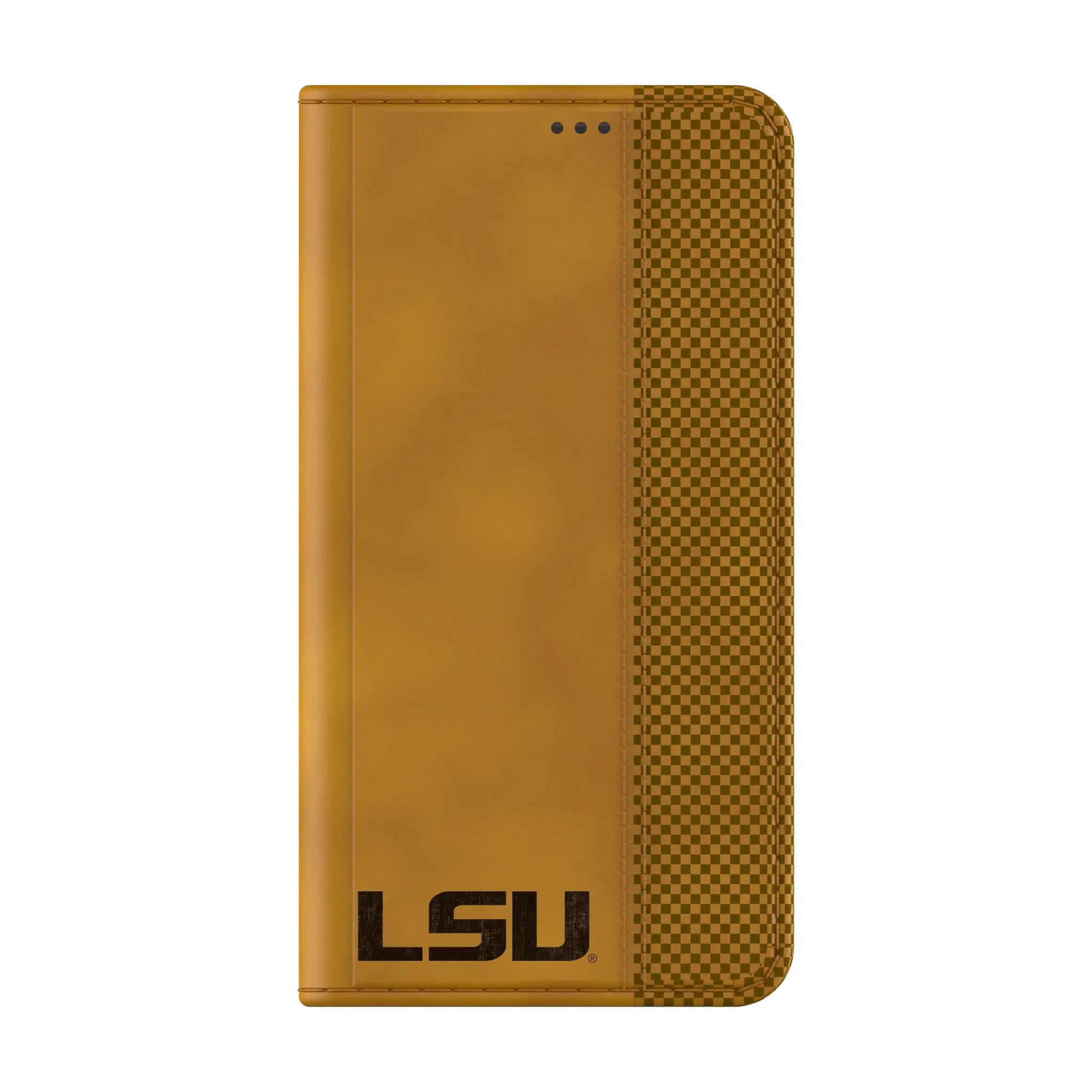 Louisiana State University Tigers Burn Galaxy Folio Phone Case for Samsung Galaxy