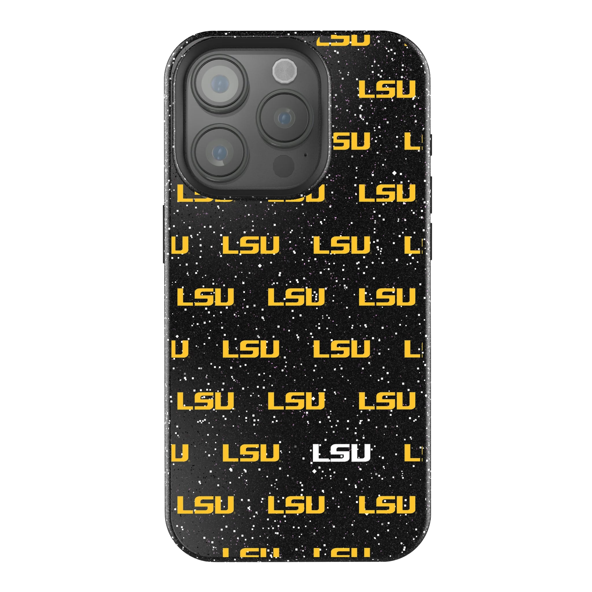 Louisiana State University Tigers Fashion Pattern iPhone Bling Phone Case for Apple iPhone