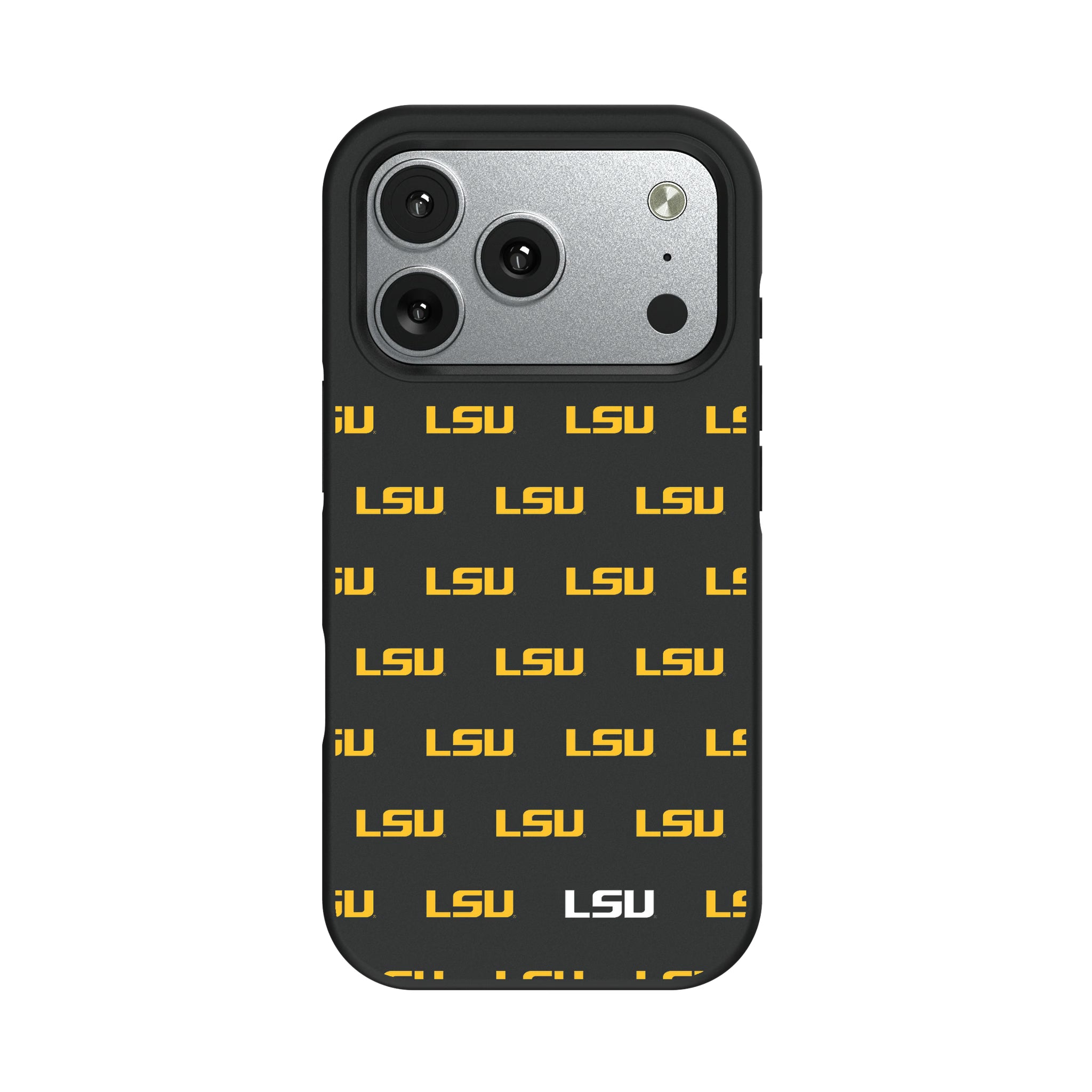 Louisiana State University Tigers Fashion Pattern iPhone Bump Phone Case for Apple iPhone#Device_iPhone 17 Pro