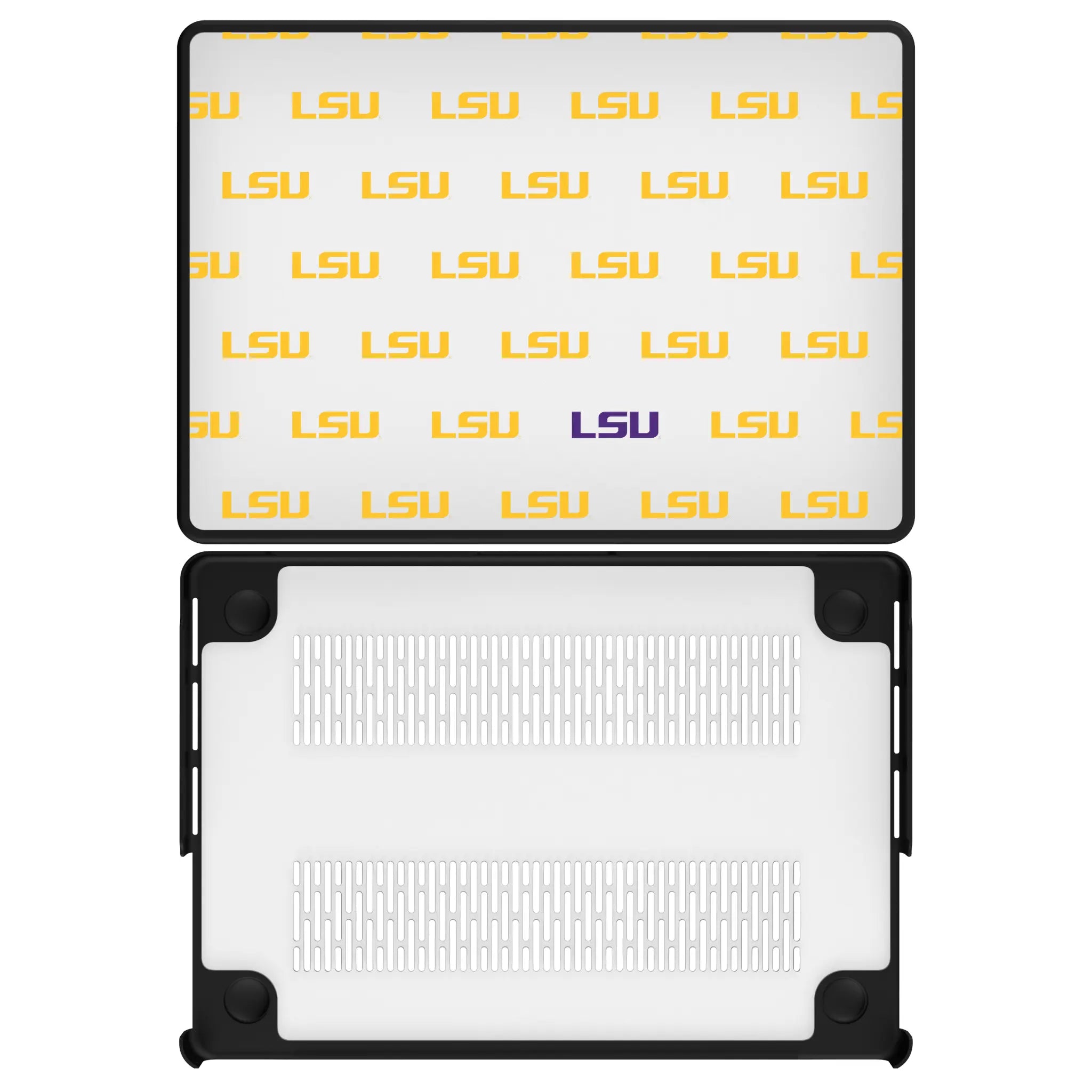 Louisiana State University Tigers Fashion Pattern MacBook Laptop Case for Apple MacBook