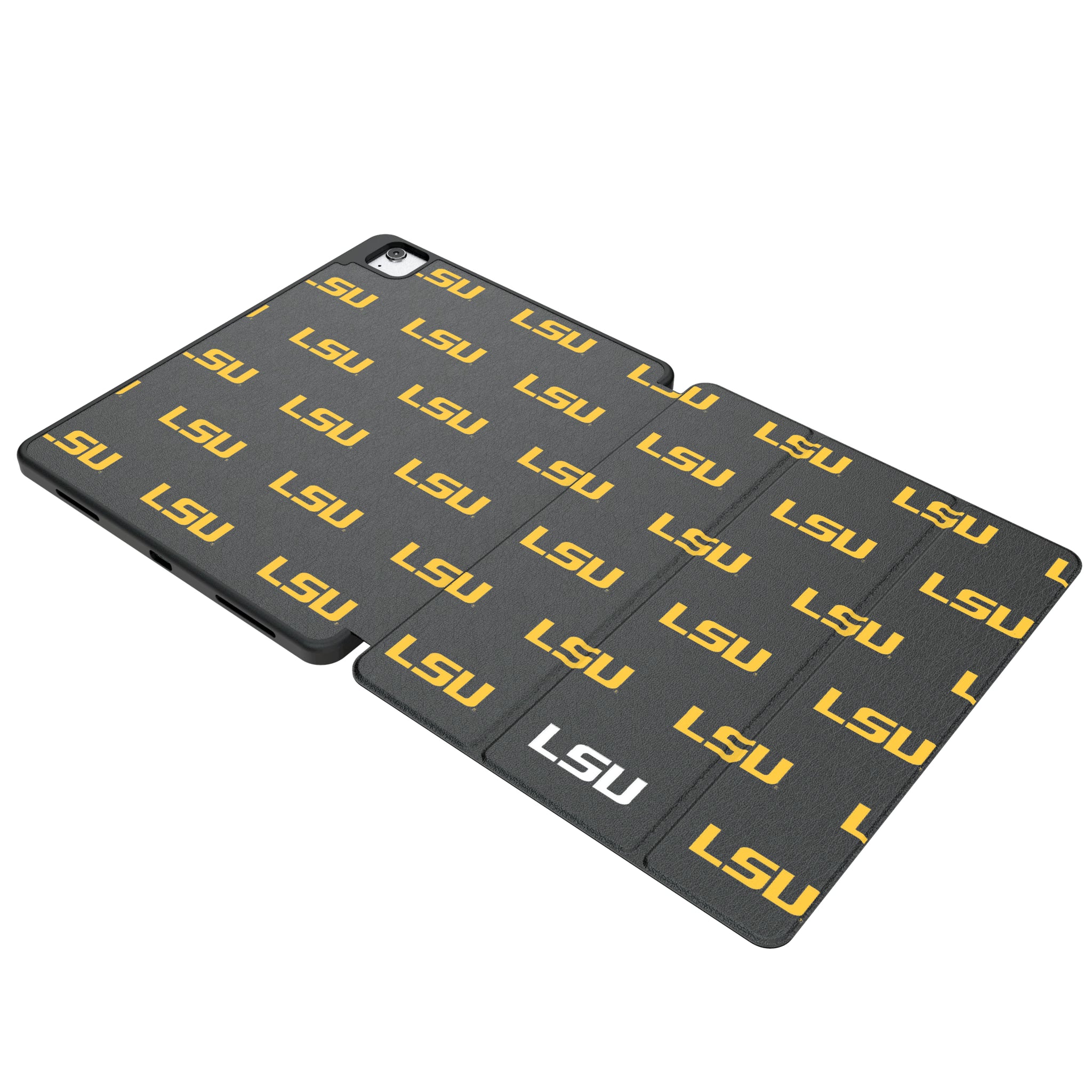 Louisiana State University Tigers Fashion Pattern iPad Tablet Case for Apple iPad