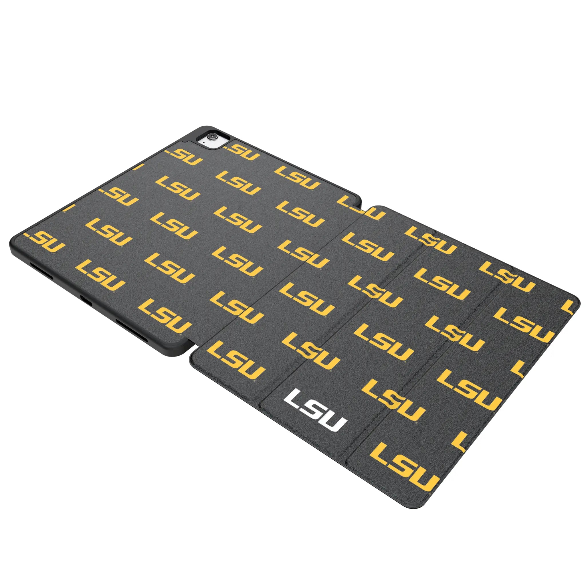 Louisiana State University Tigers Fashion Pattern iPad Tablet Case for Apple iPad