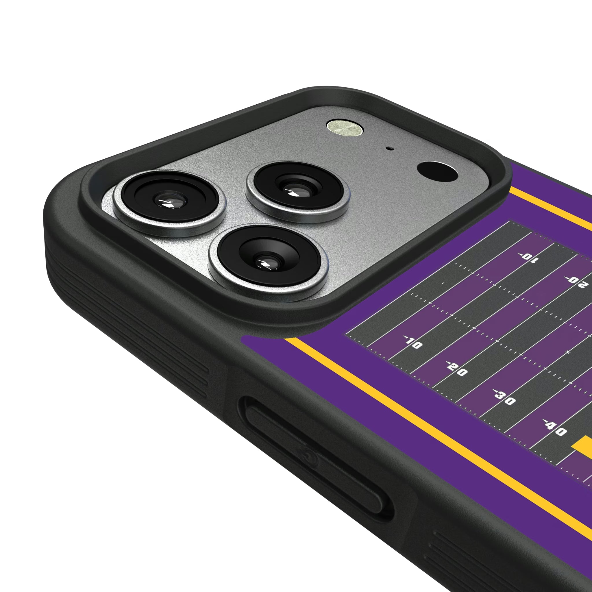 Louisiana State University Tigers Field iPhone Bump Phone Case for Apple iPhone - Detail#Device_iPhone 17 Pro
