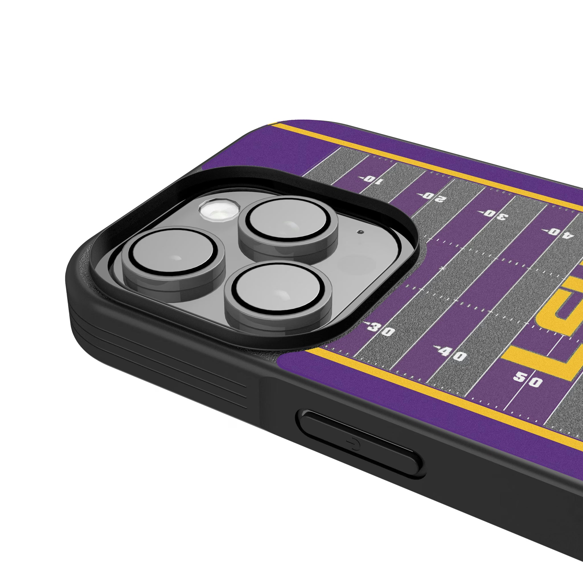 Louisiana State University Tigers Field iPhone Bump Phone Case for Apple iPhone - Detail