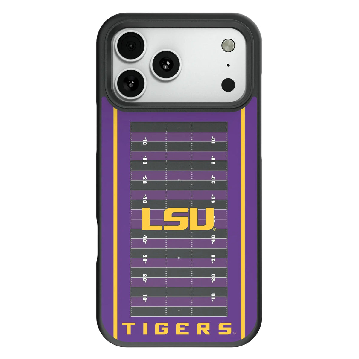 Louisiana State University Tigers Field Bump Phone Case for Apple iPhone