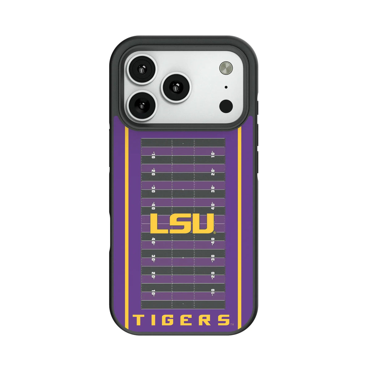 Louisiana State University Tigers Field Bump Phone Case for Apple iPhone