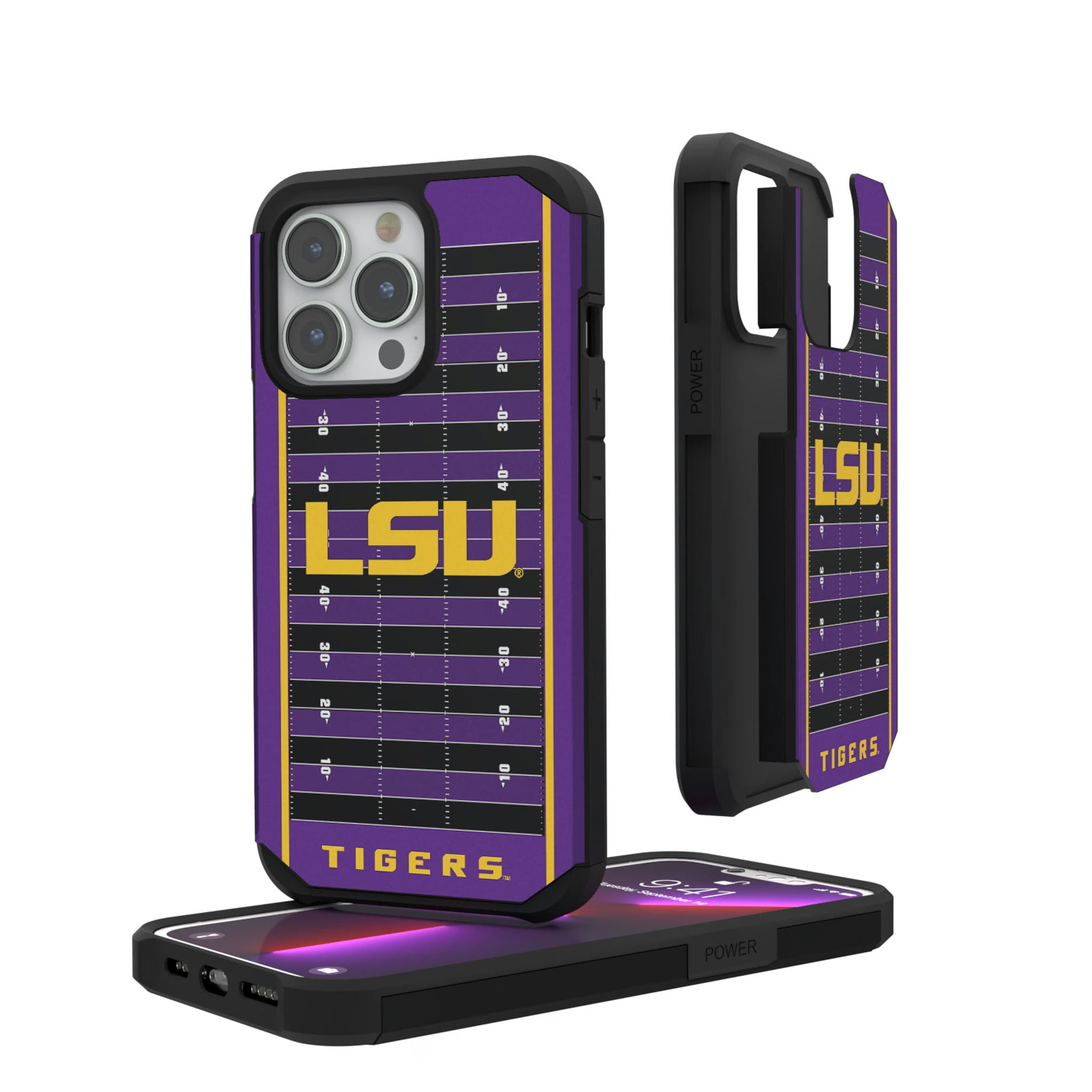 Louisiana State University Tigers Field iPhone Rugged Phone Case for Apple iPhone