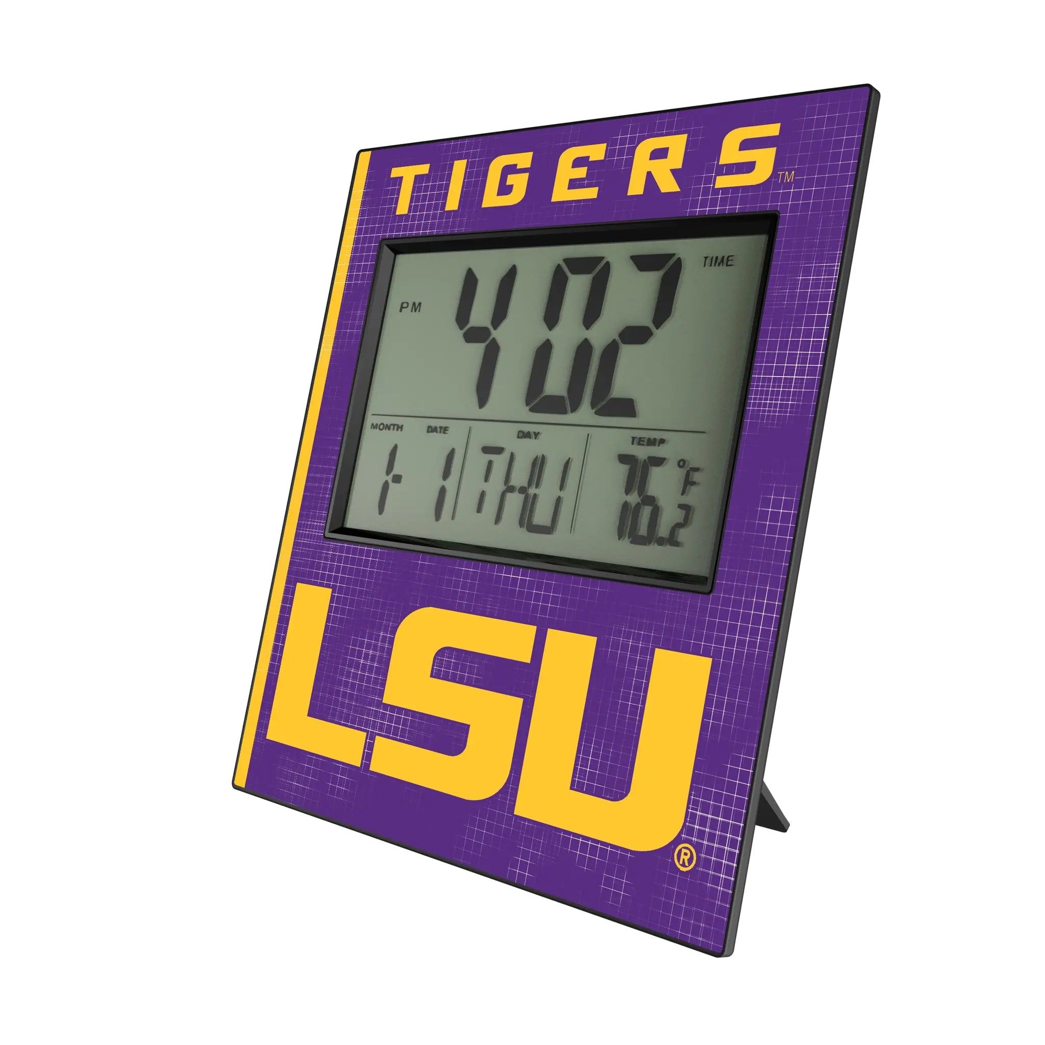Louisiana State University Tigers Hatch Wall Clock