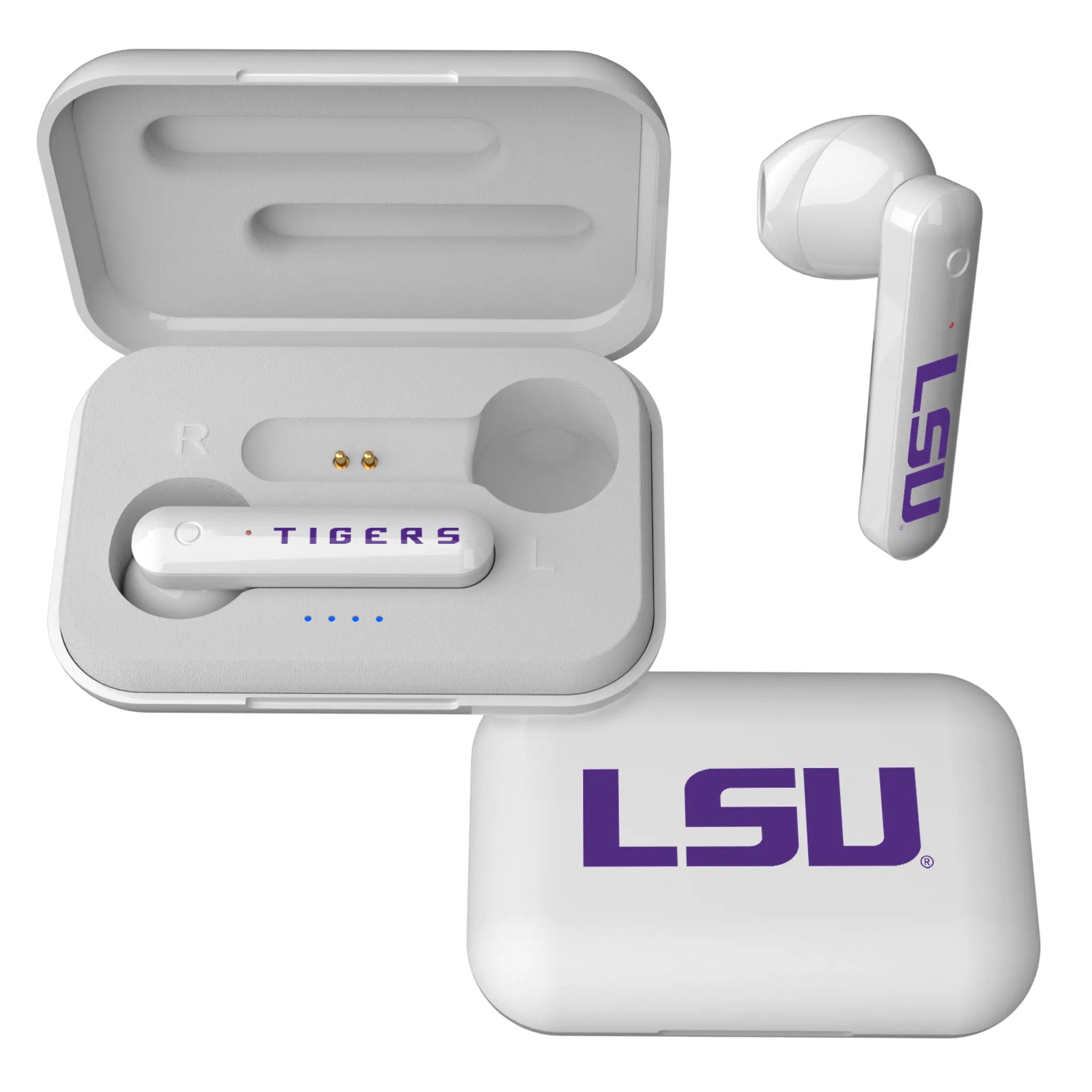 Louisiana State University Tigers Insignia Wireless TWS Earbuds