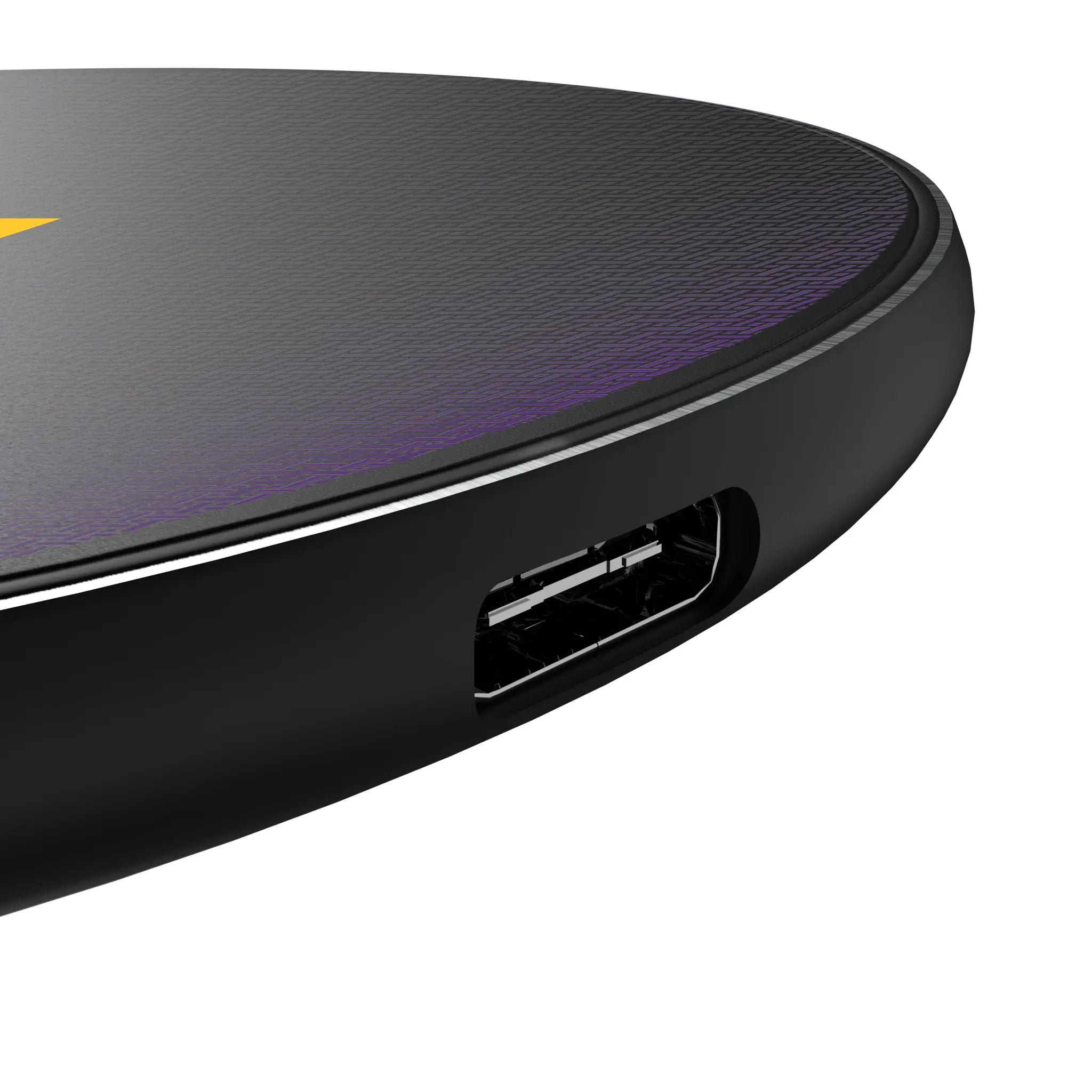 Louisiana State University Tigers Linen 15-Watt Wireless Charger - Detail