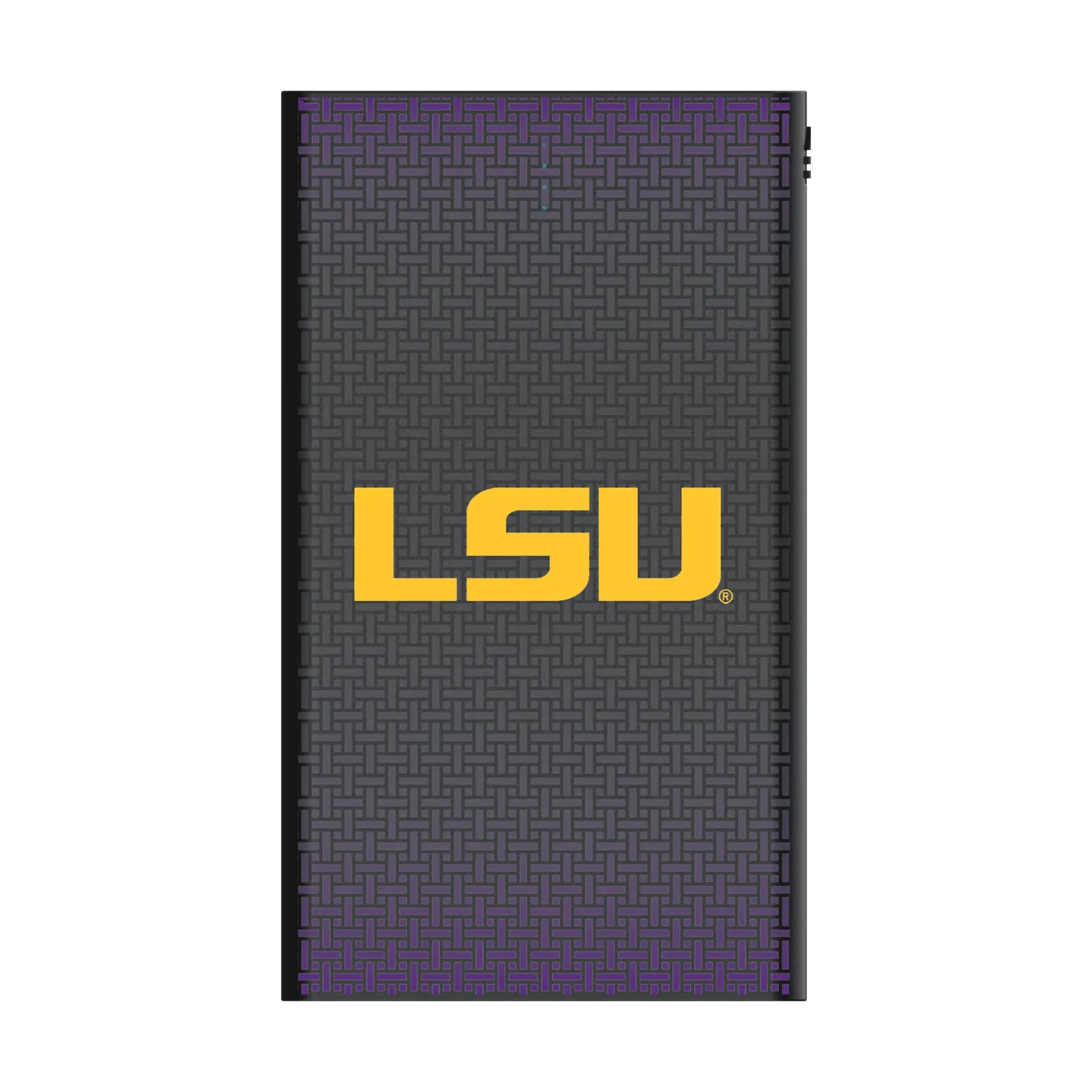 Louisiana State University Tigers Linen 5000mAh Flat Power Bank
