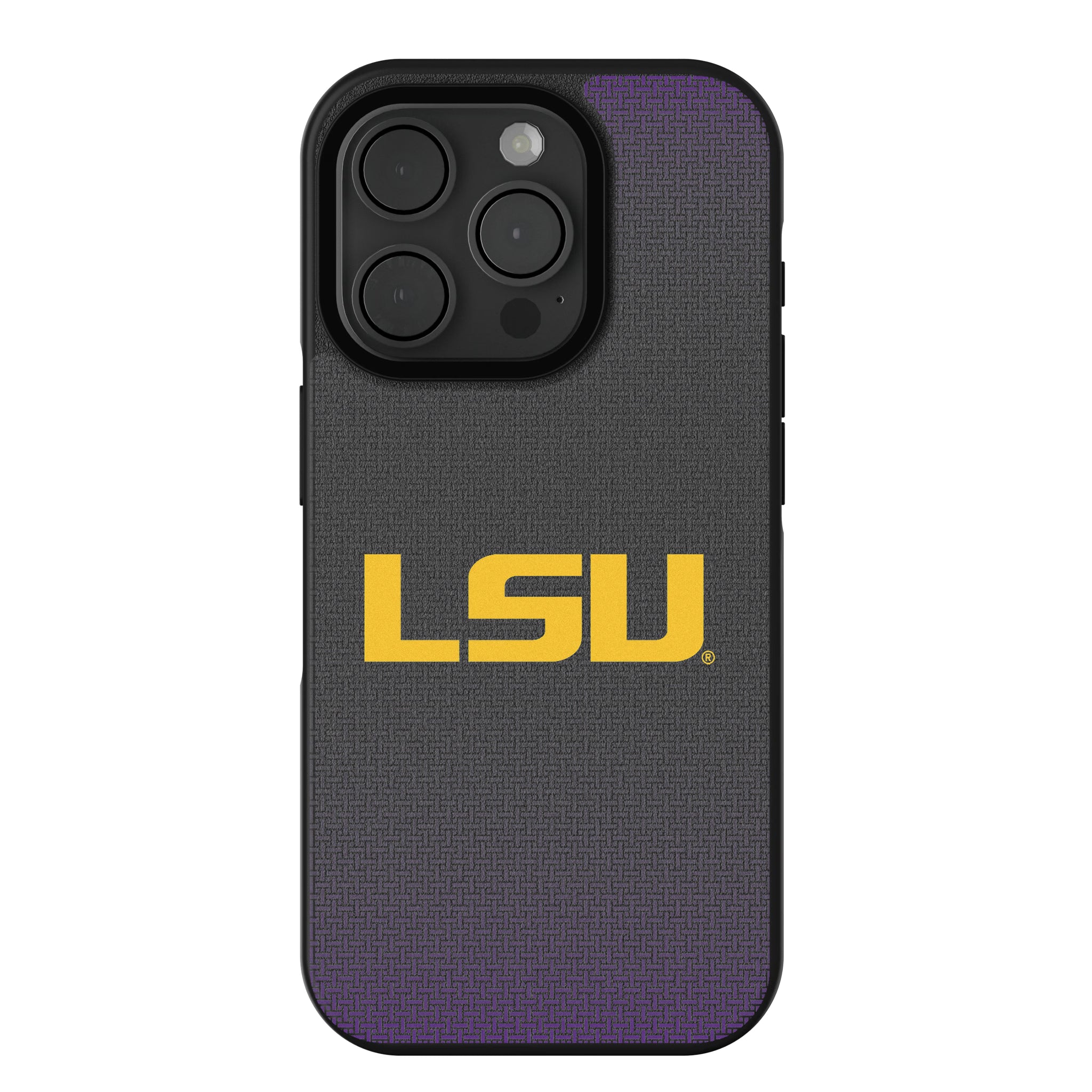 Louisiana State University Tigers Linen iPhone Bump Phone Case for Apple iPhone
