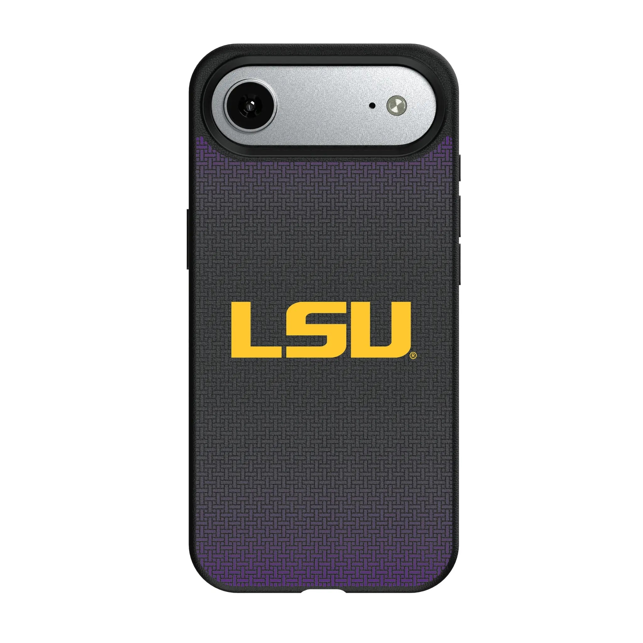 Louisiana State University Tigers Linen iPhone MagSafe Compatible Phone Case for Apple iPhone#Device_iPhone Air