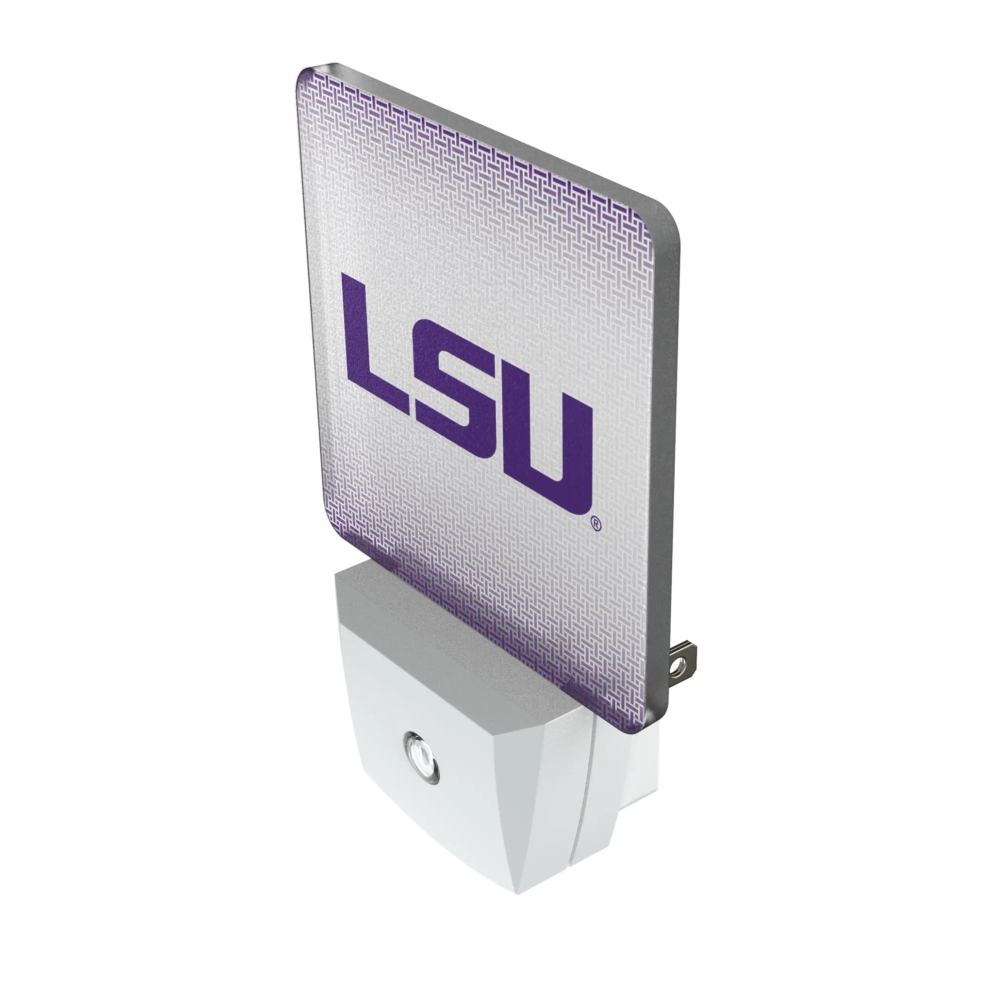 Louisiana State University Tigers Linen Night Light 2-Pack - Isometric View
