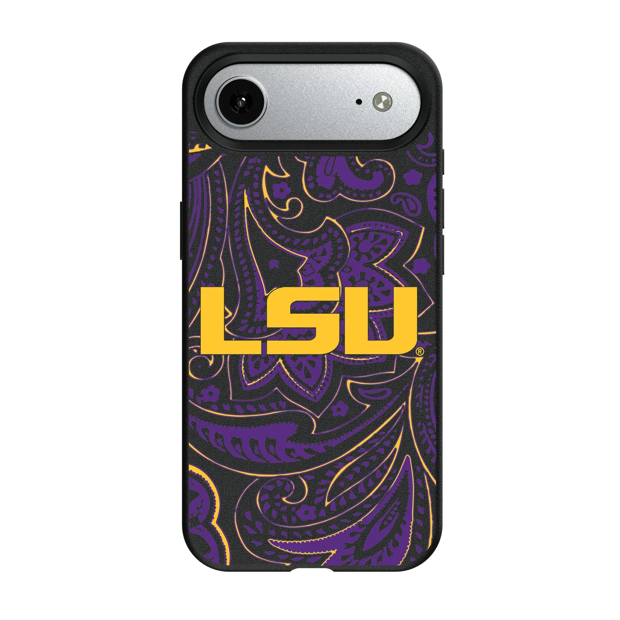 Louisiana State University Tigers Paisley iPhone MagSafe Compatible Phone Case for Apple iPhone#Device_iPhone Air