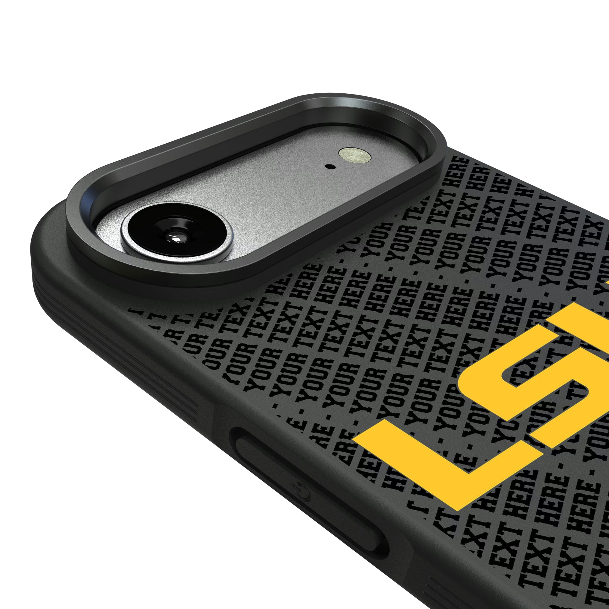 Louisiana State University Tigers Personalized EndZone Plus iPhone Bump Phone Case for Apple iPhone - Detail#Device_iPhone Air