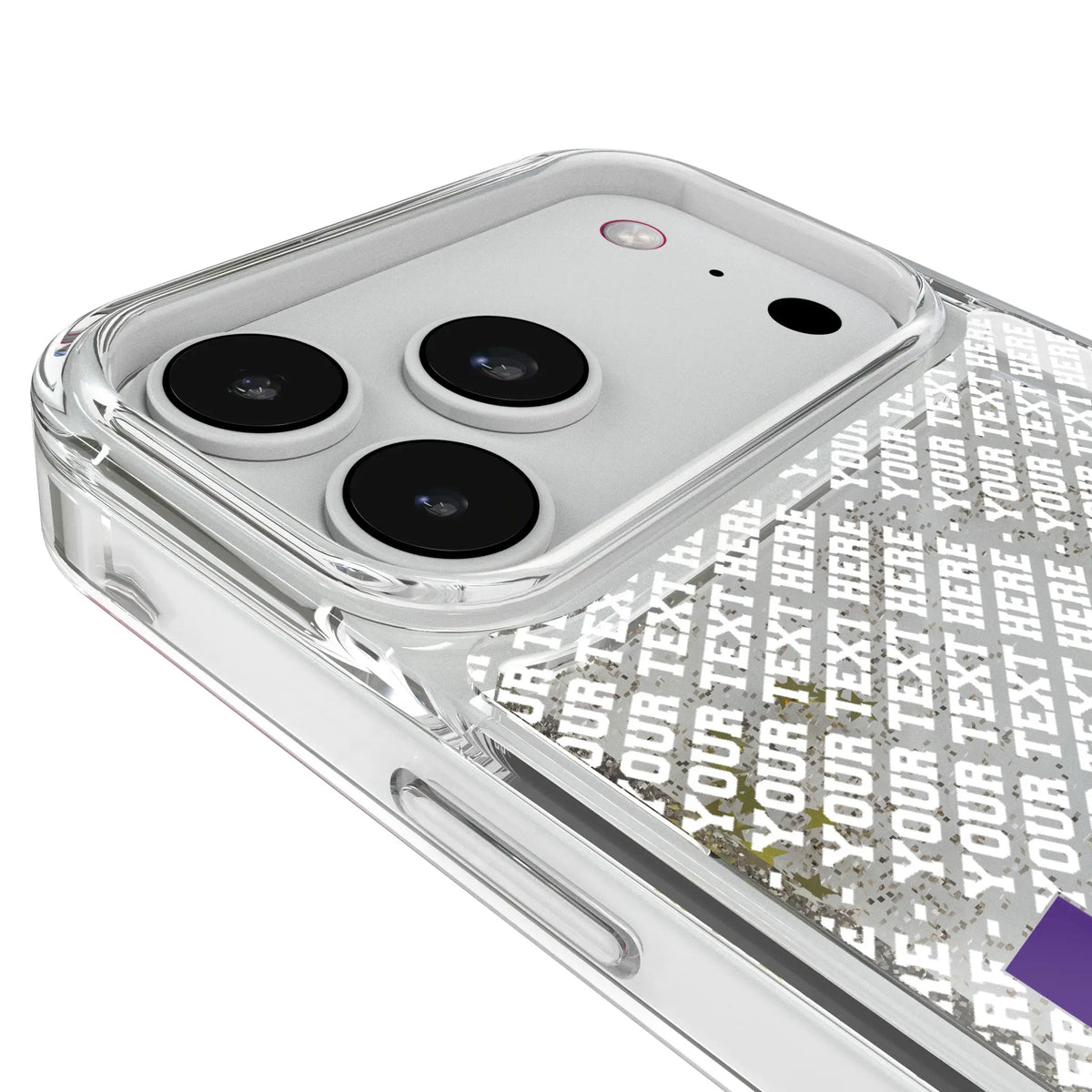 Louisiana State University Tigers Personalized EndZone Plus iPhone Glitter Phone Case for Apple iPhone - Detail#Device_iPhone 18 Pro Max