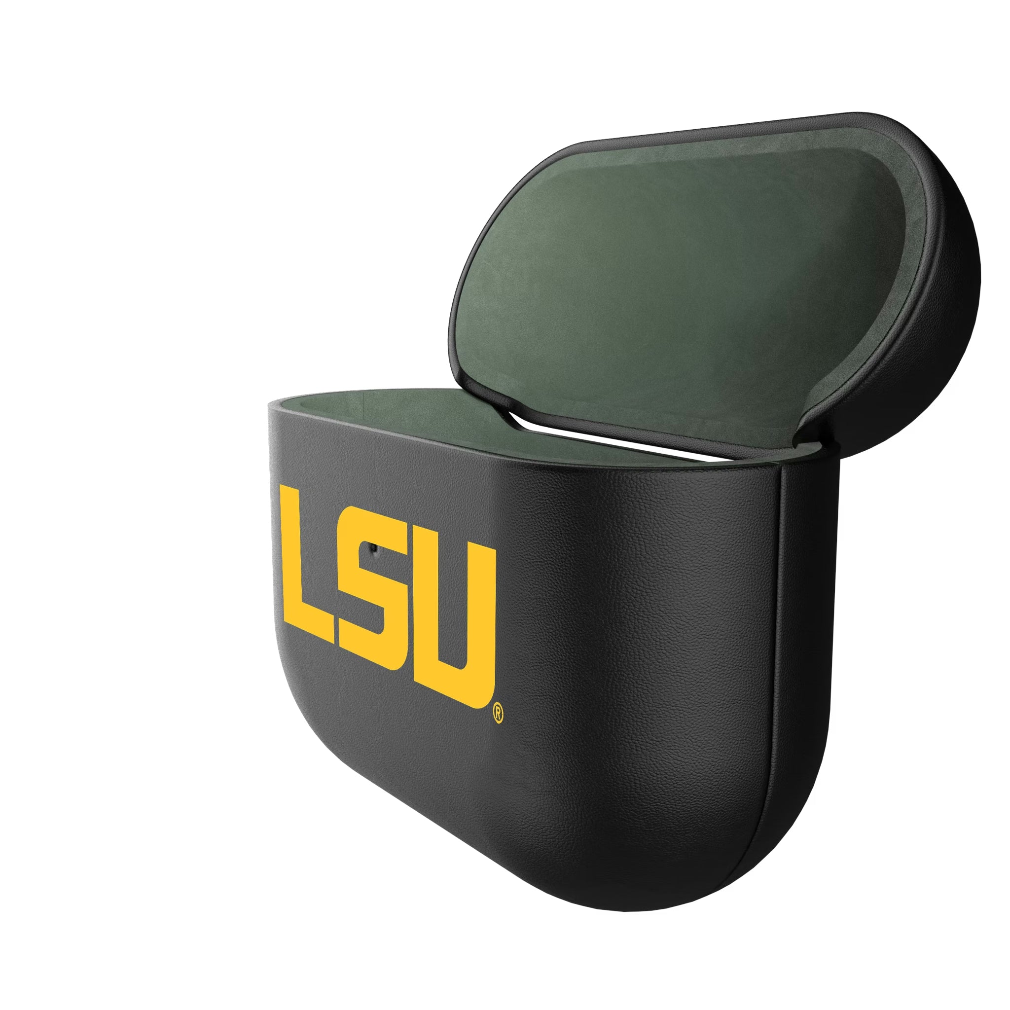 Louisiana State University Tigers Personalized Insignia AirPods AirPod Case Cover - Isometric View#Device_AirPods 3rd Gen