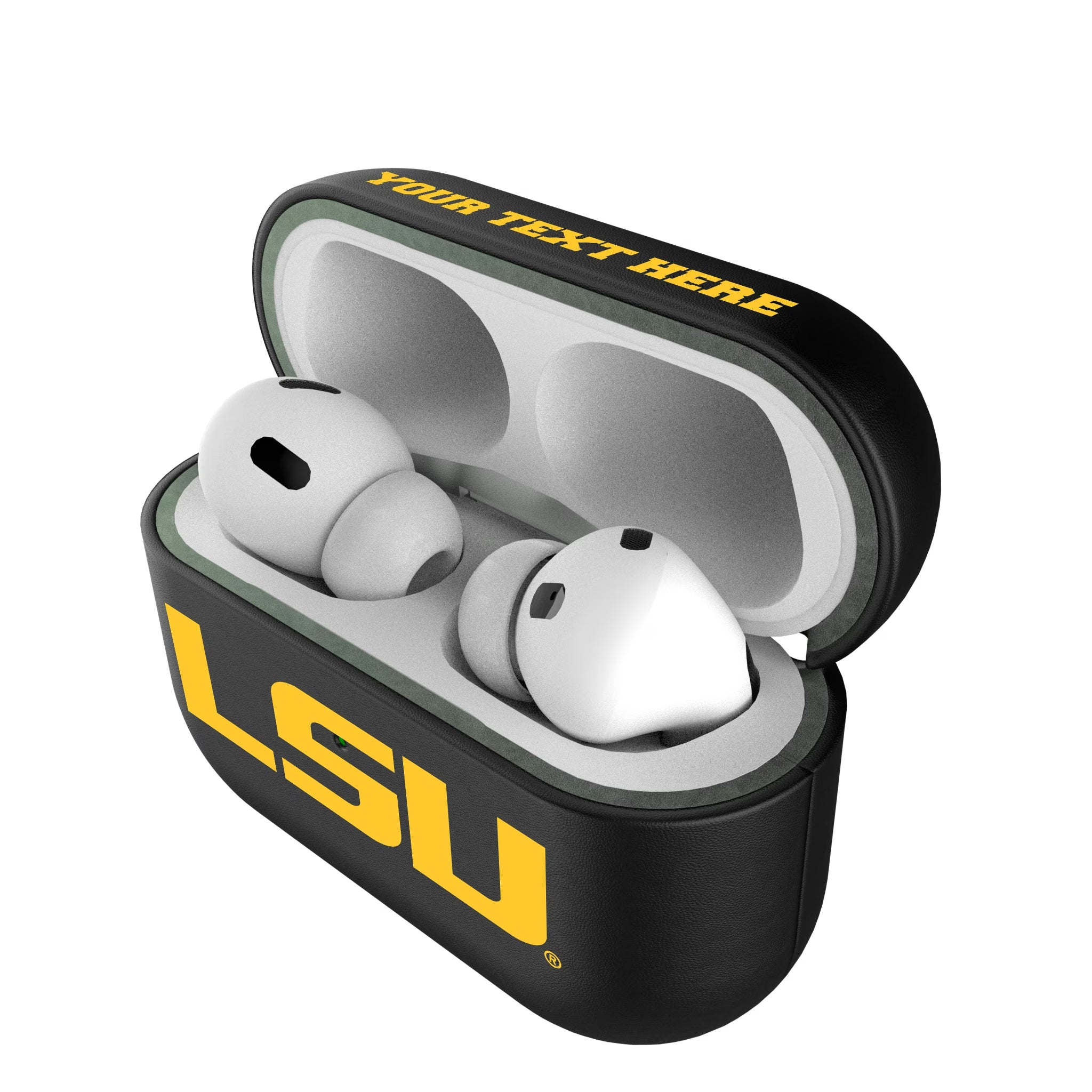 Louisiana State University Tigers Personalized Insignia AirPods AirPod Case Cover#Device_AirPods Pro 1st Gen