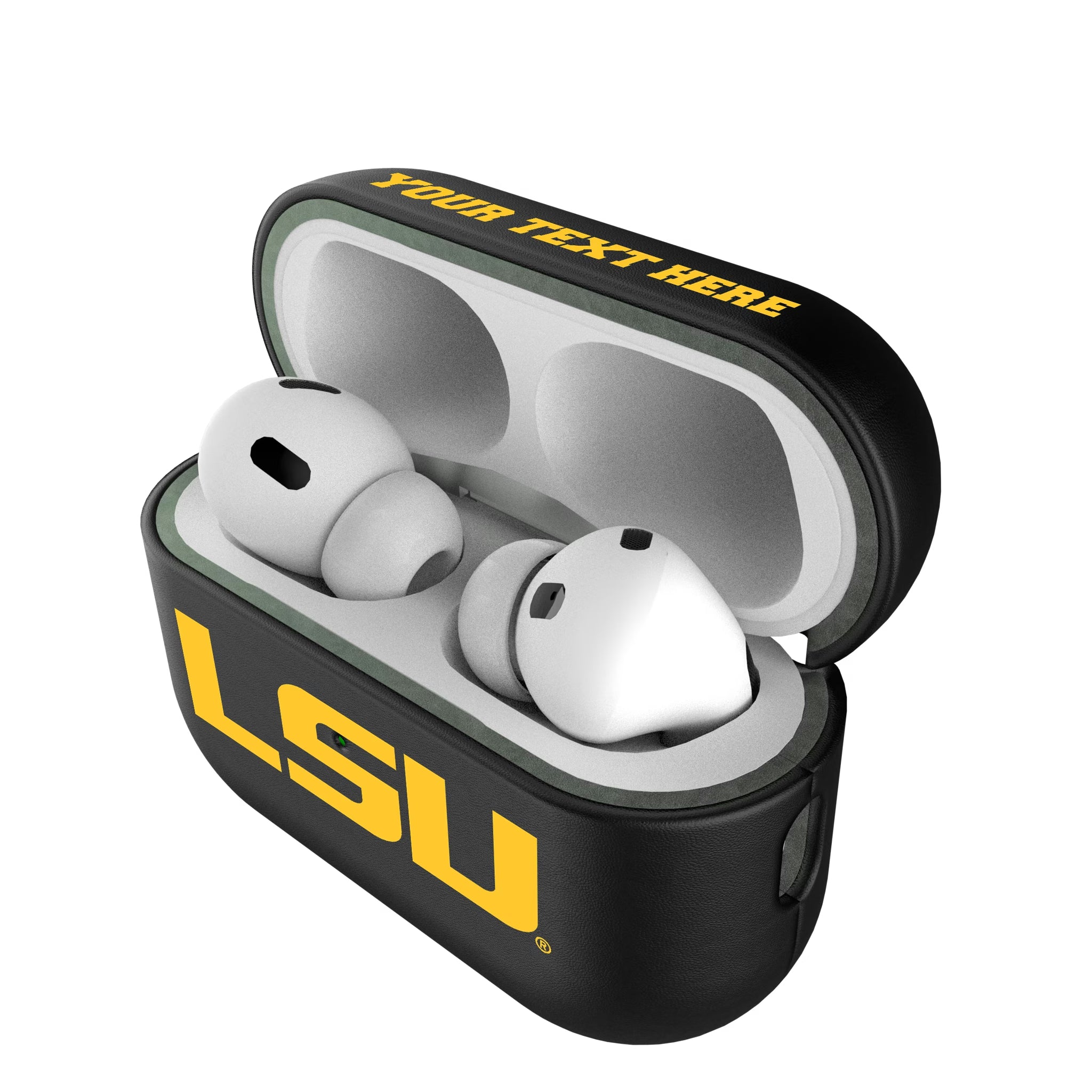 Louisiana State University Tigers Personalized Insignia AirPods AirPod Case Cover#Device_AirPods Pro 2nd Gen