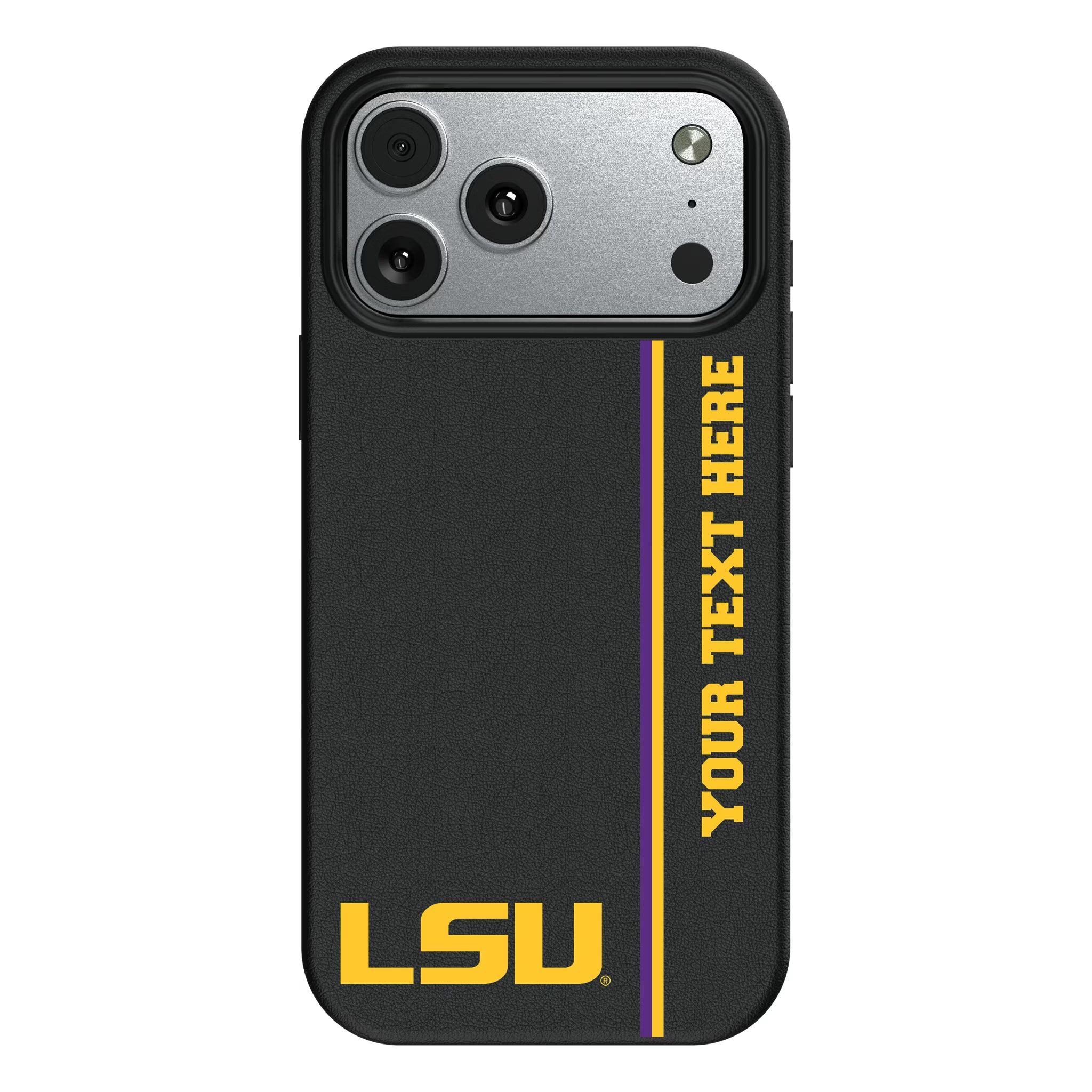 Louisiana State University Tigers Personalized Sidebard iPhone MagSafe Compatible Phone Case for Apple iPhone#Device_iPhone 17 Pro Max