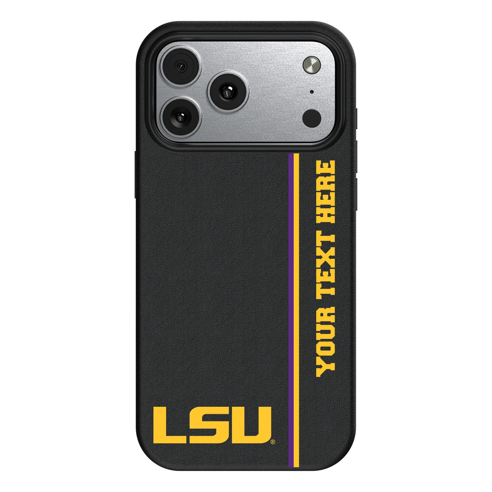 Louisiana State University Tigers Personalized Sidebard iPhone MagSafe Compatible Phone Case for Apple iPhone#Device_iPhone 17 Pro Max