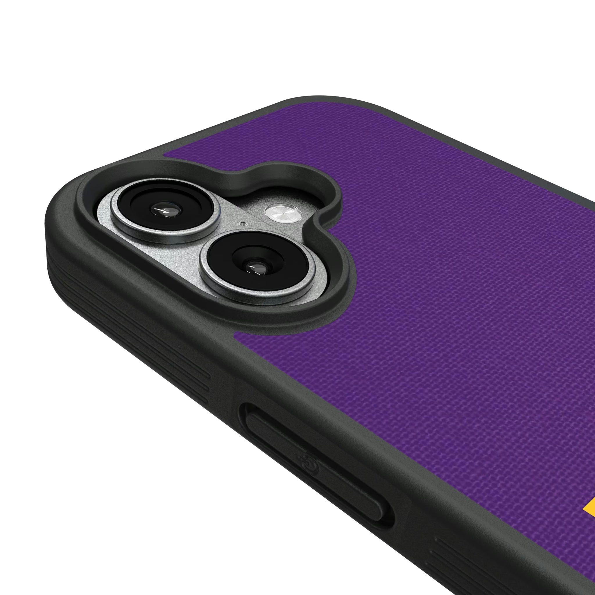 Louisiana State University Tigers Solid iPhone Bump Phone Case for Apple iPhone - Detail#Device_iPhone 17