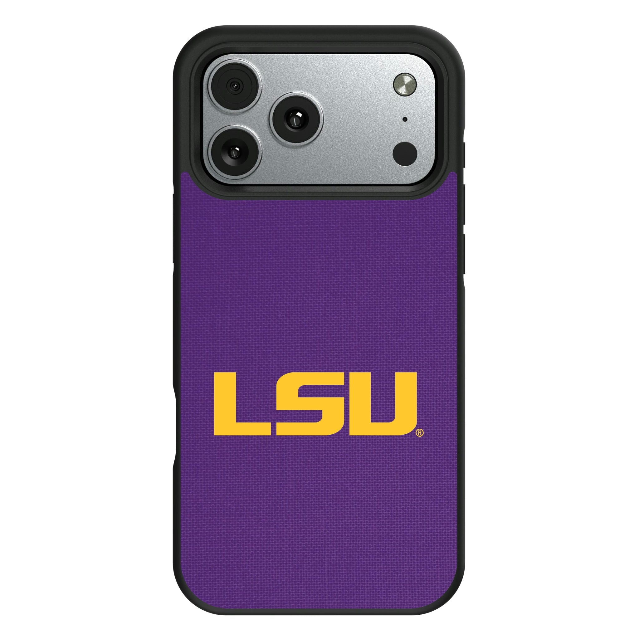 Louisiana State University Tigers Solid iPhone Bump Phone Case for Apple iPhone#Device_iPhone 17 Pro Max