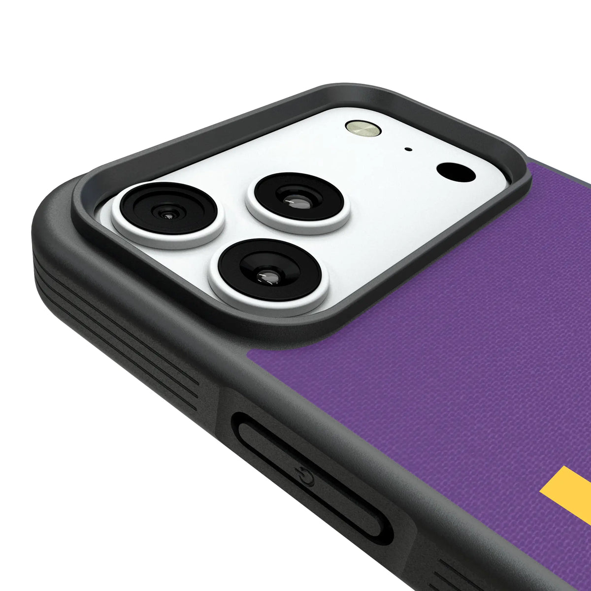 Louisiana State University Tigers Solid iPhone Bump Phone Case for Apple iPhone - Detail#Device_iPhone 18 Pro Max