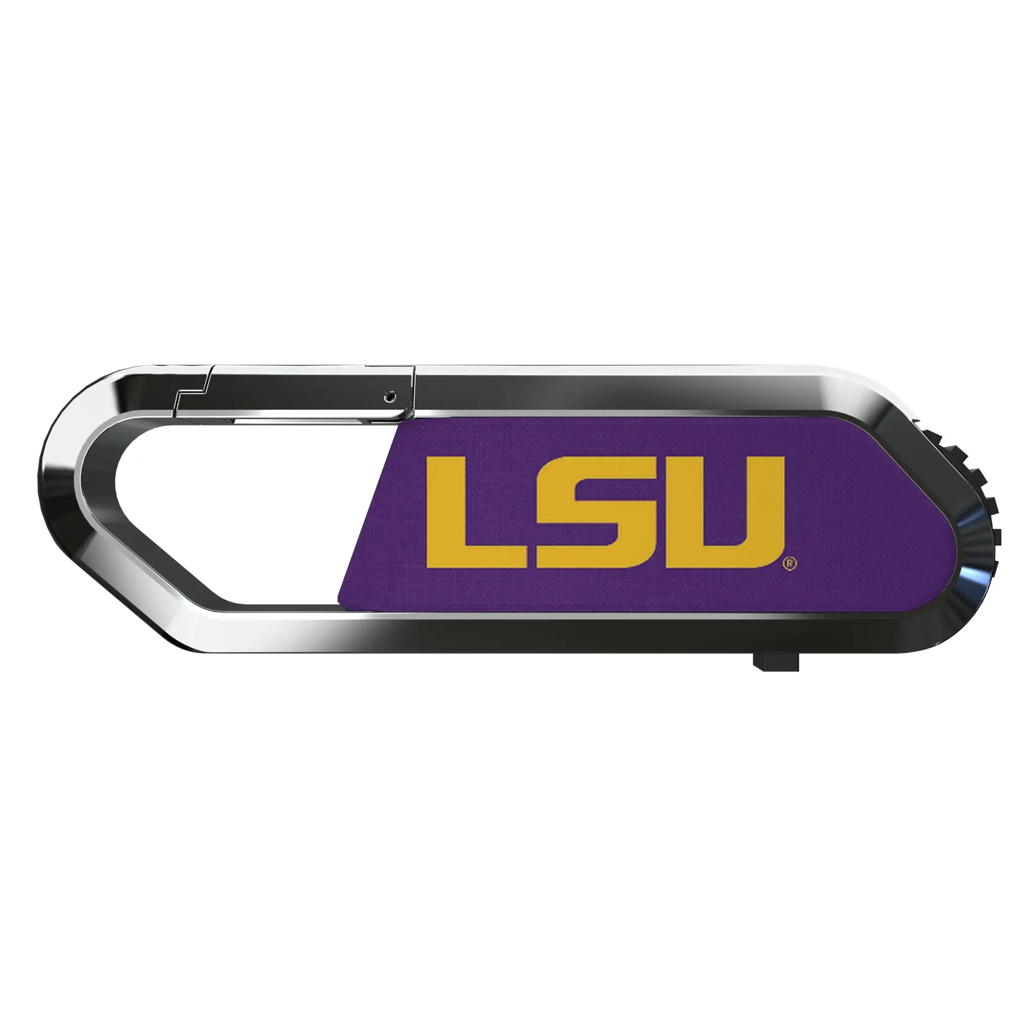 Louisiana State University Tigers Solid USB 64GB Clip Style Flash Drive