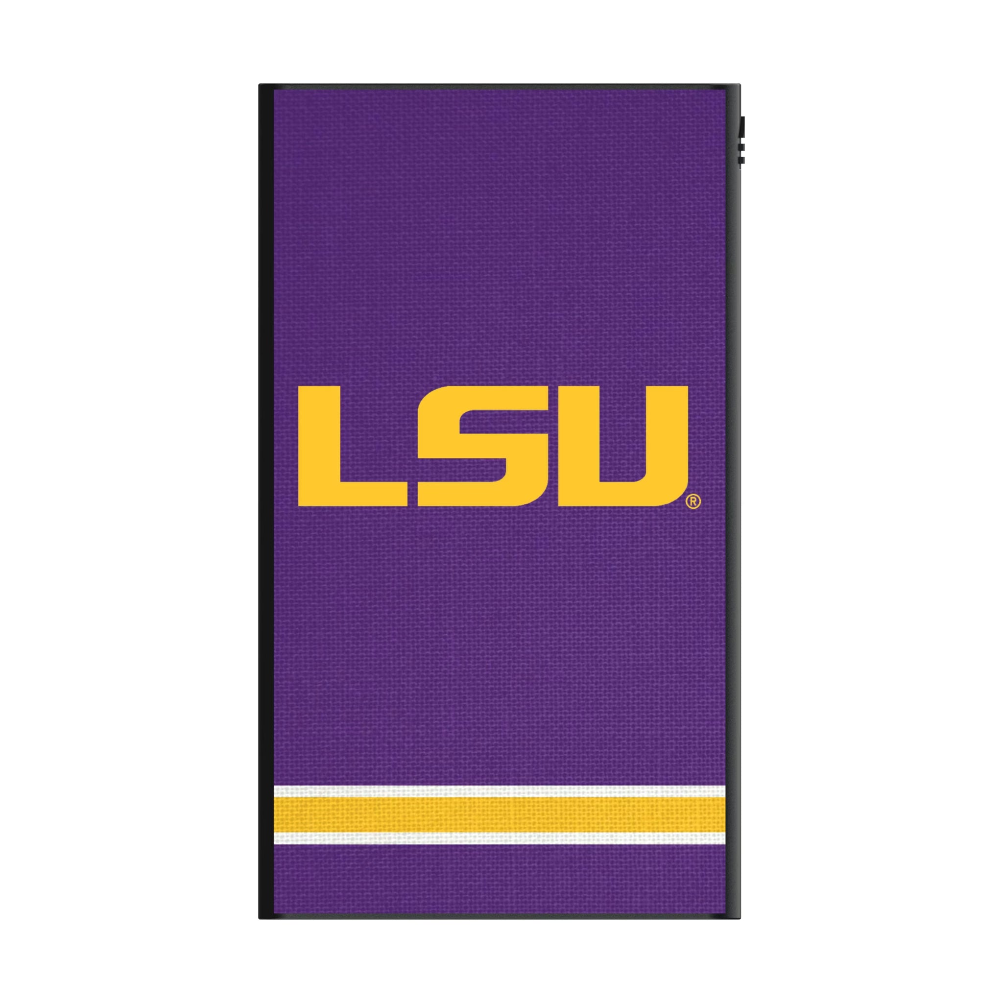 Louisiana State University Tigers Stripe 5000mAh Flat Powerbank