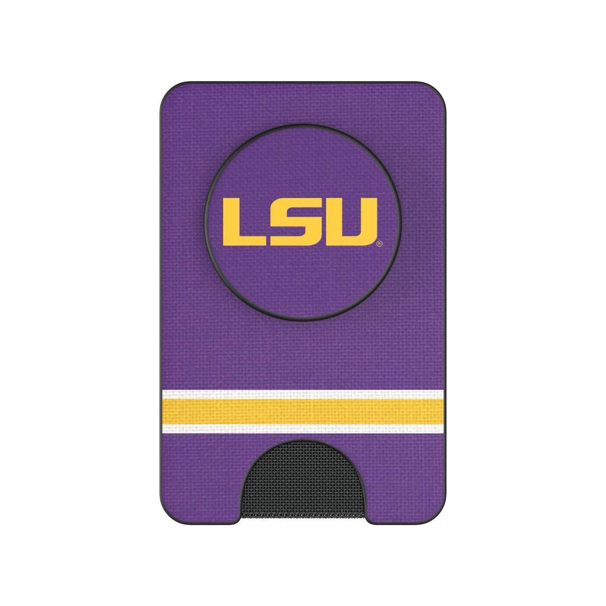 Louisiana State University Tigers Stripe Popsockets Wallet Magnetic