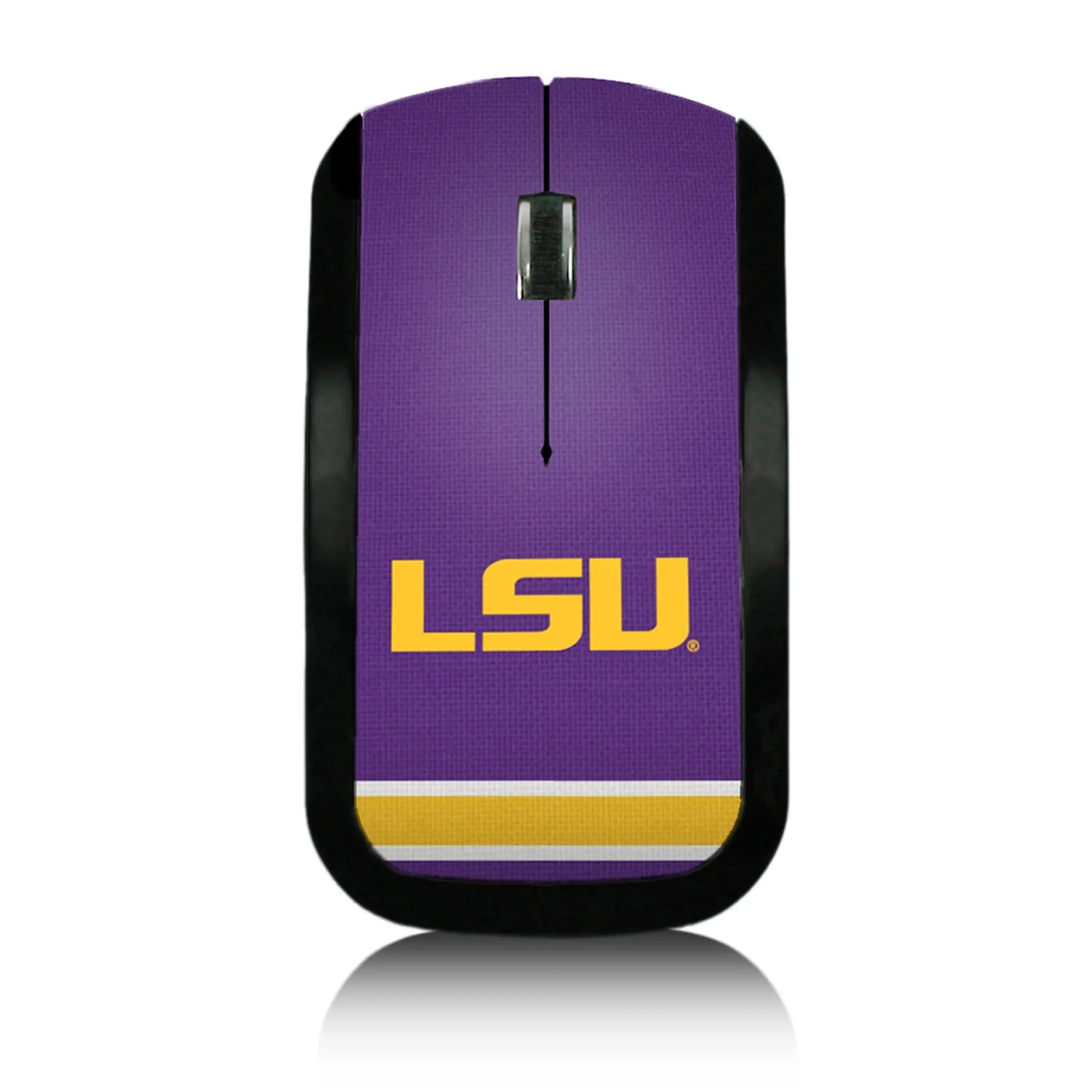 Louisiana State University Tigers Stripe Wireless Mouse