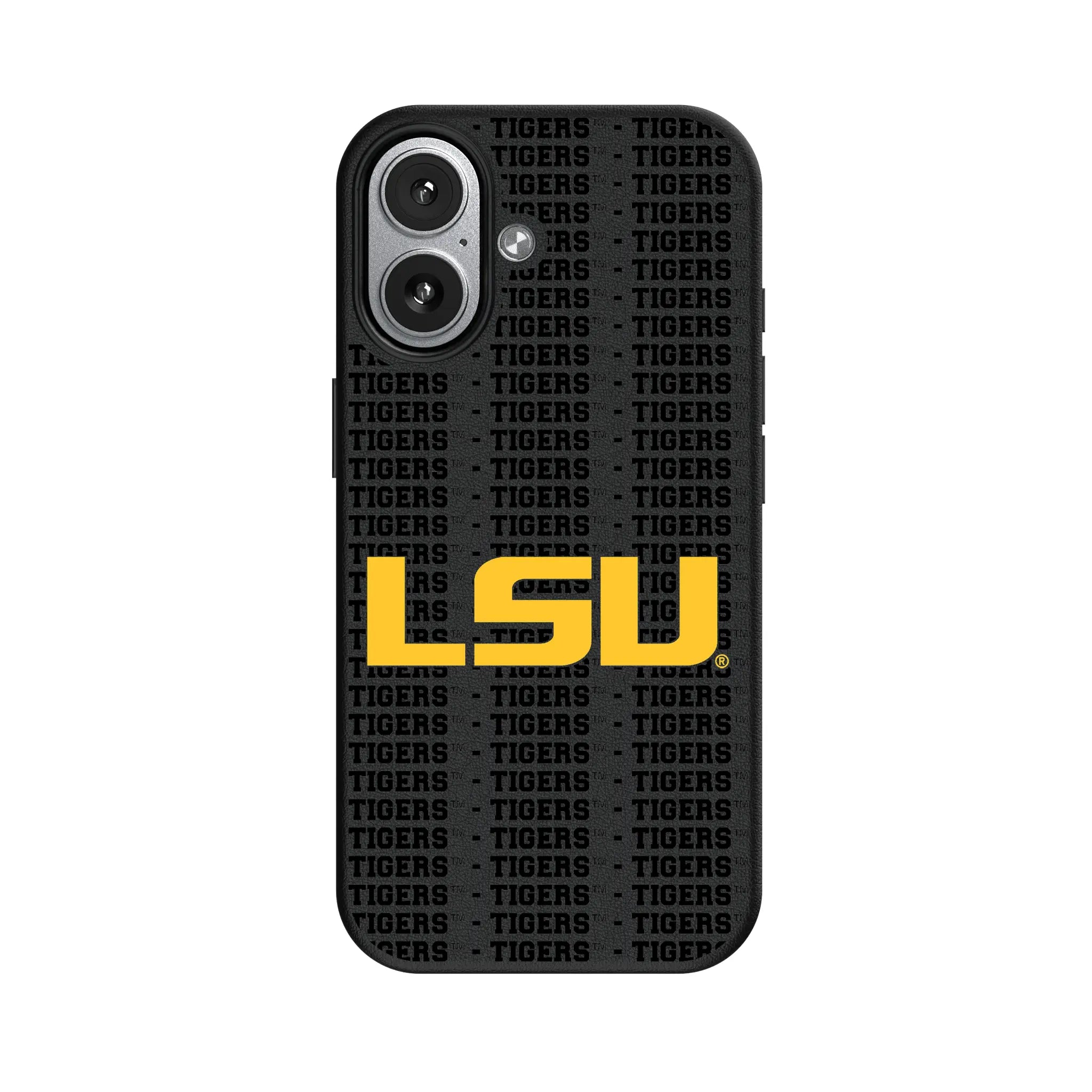 Louisiana State University Tigers Text Backdrop iPhone MagSafe Compatible Phone Case for Apple iPhone#Device_iPhone 17
