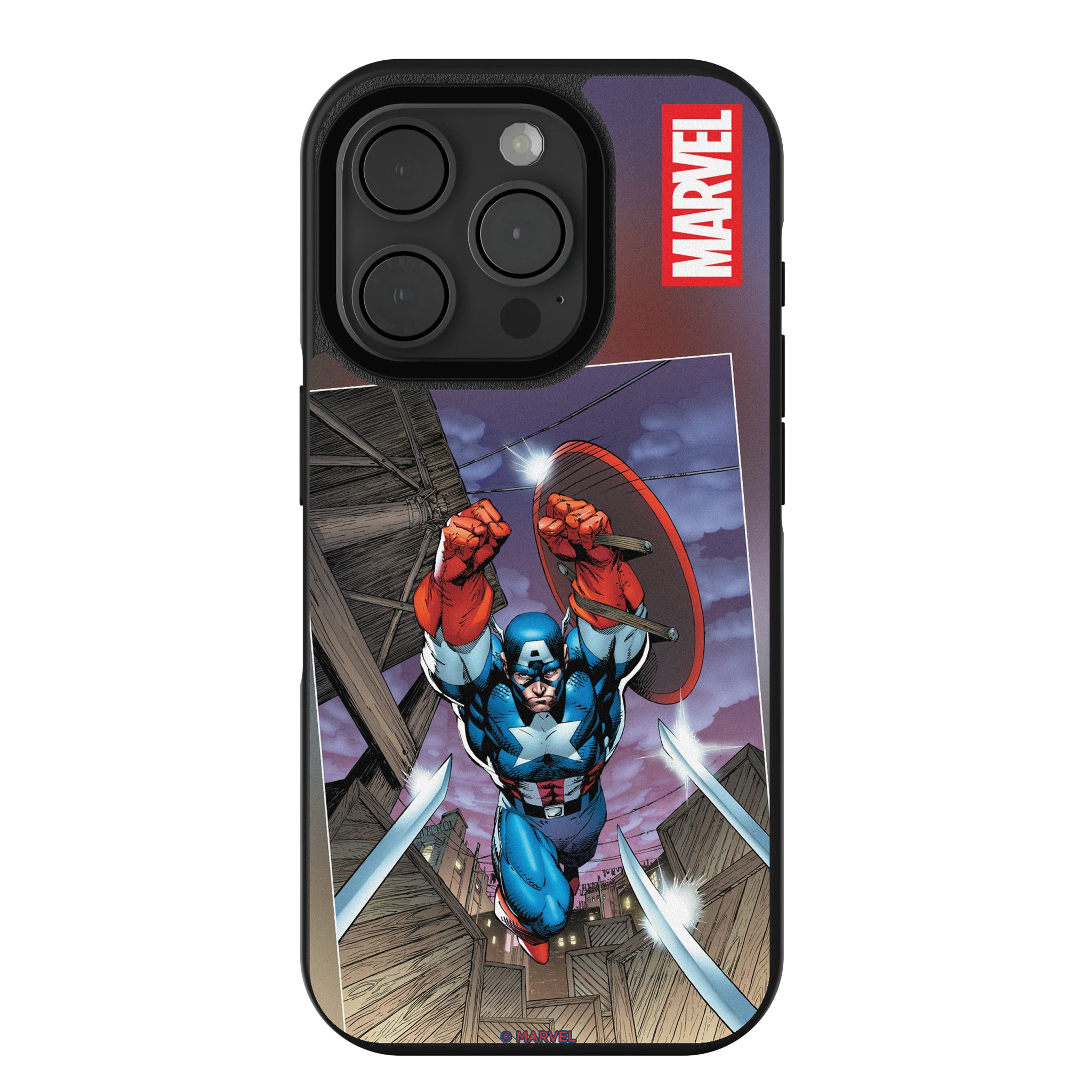 Marvel Avengers Captain America Cover Art iPhone Bump Phone Case for Apple iPhone