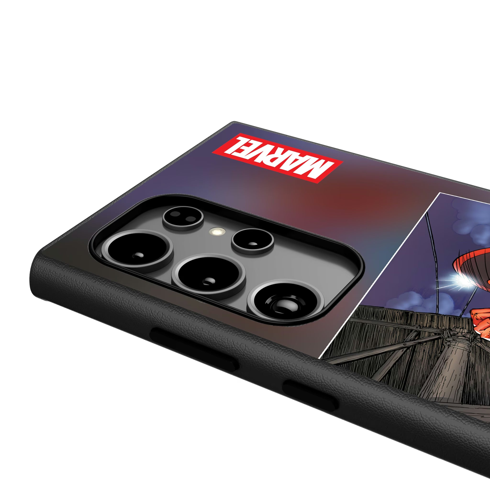 Marvel Avengers Captain America Cover Art Galaxy MagSafe Compatible Phone Case for Samsung Galaxy - Detail