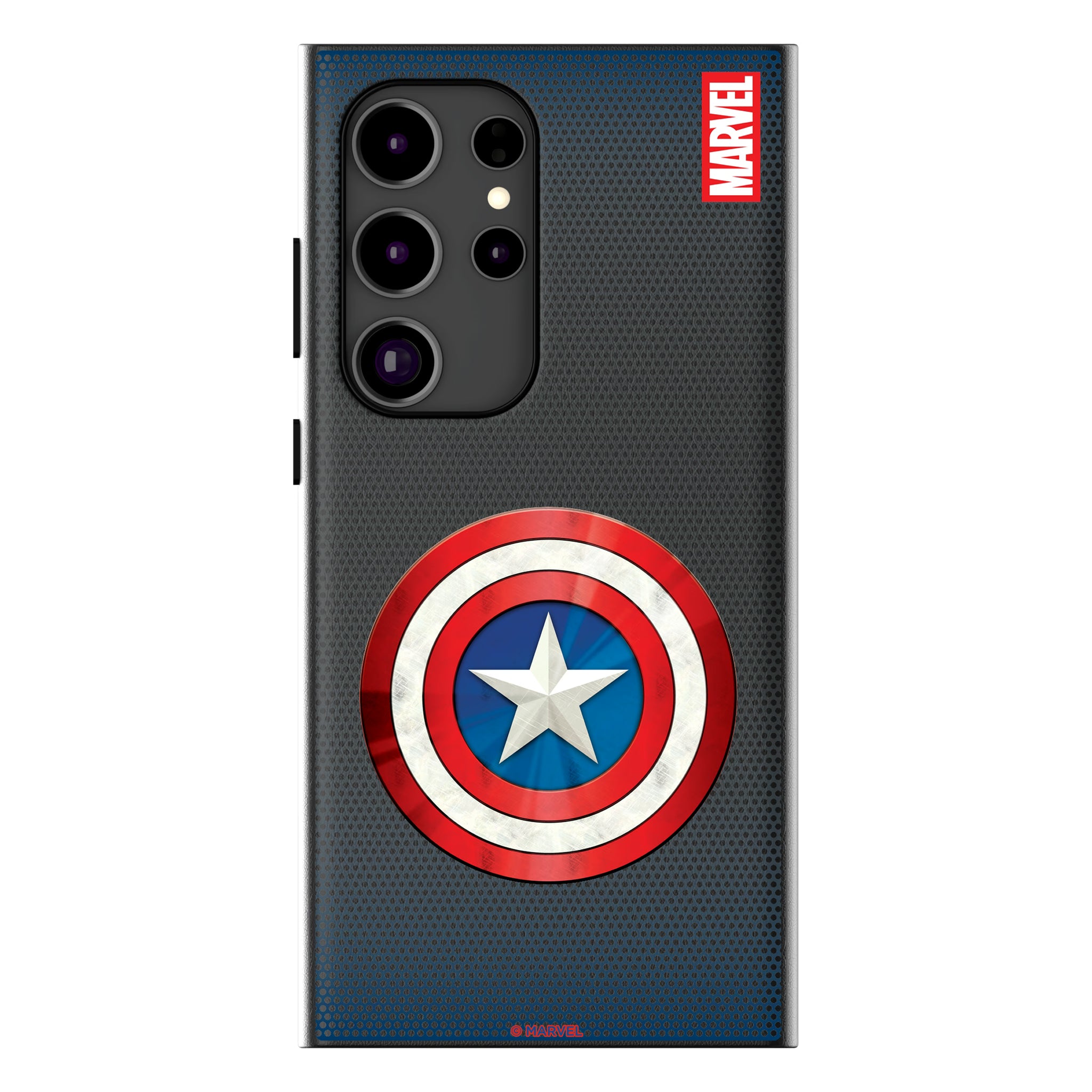 Marvel Avengers Captain America Grid Galaxy MagSafe Compatible Phone Case for Samsung Galaxy