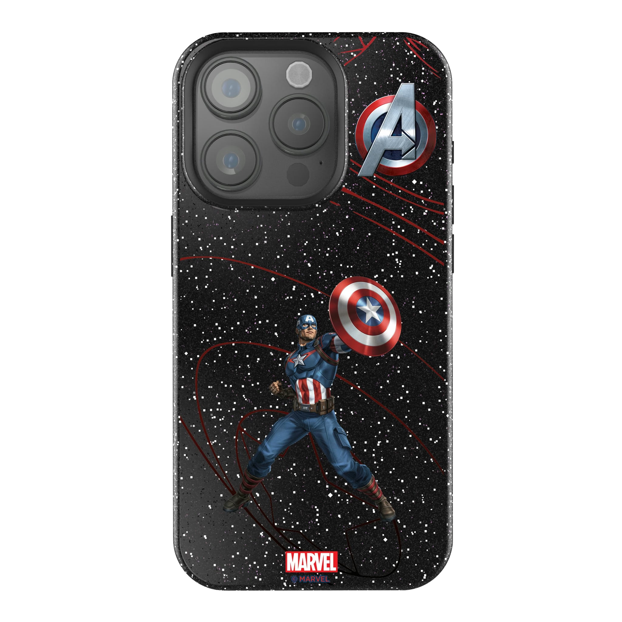 Marvel Avengers Captain America MechLine iPhone Bling Phone Case for Apple iPhone