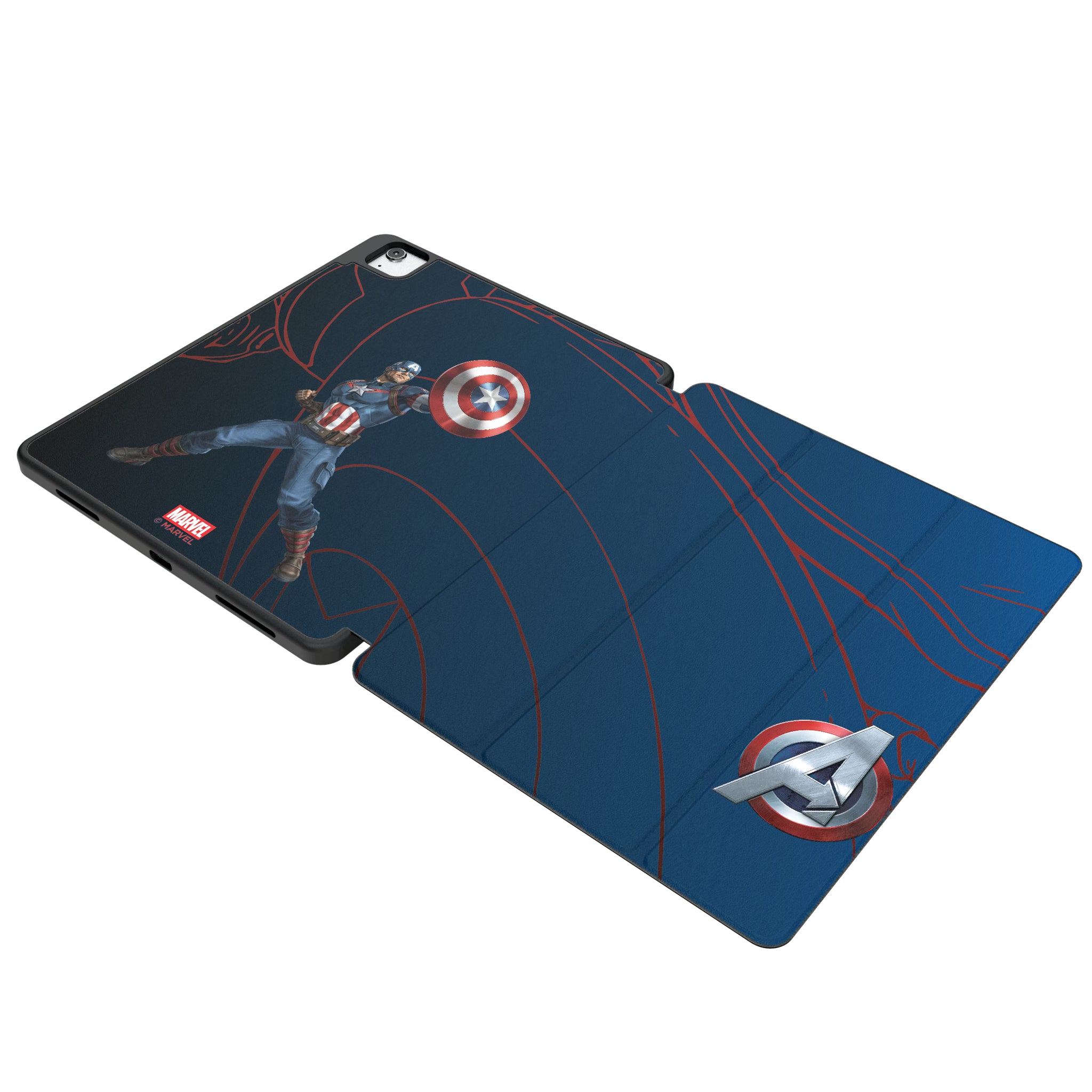 Marvel Avengers Captain America MechLine iPad Tablet Case for Apple iPad