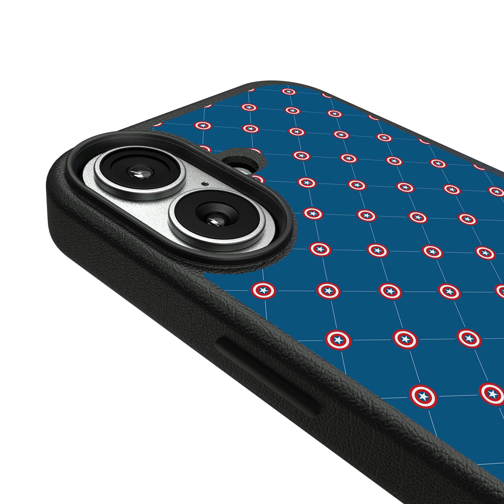 Marvel Avengers Captain America Pattern iPhone MagSafe Compatible Phone Case for Apple iPhone - Detail#Device_iPhone 17